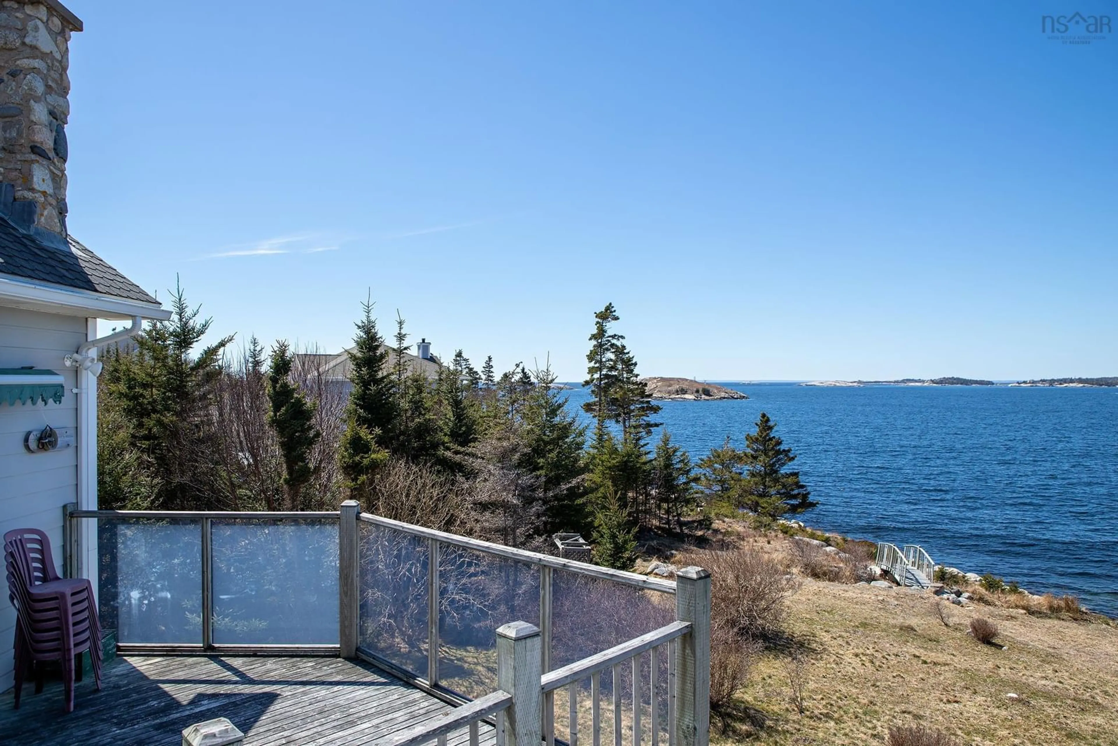 Patio, water/lake/river/ocean view for 79 Hages Lane, Prospect Nova Scotia B3T 2A4