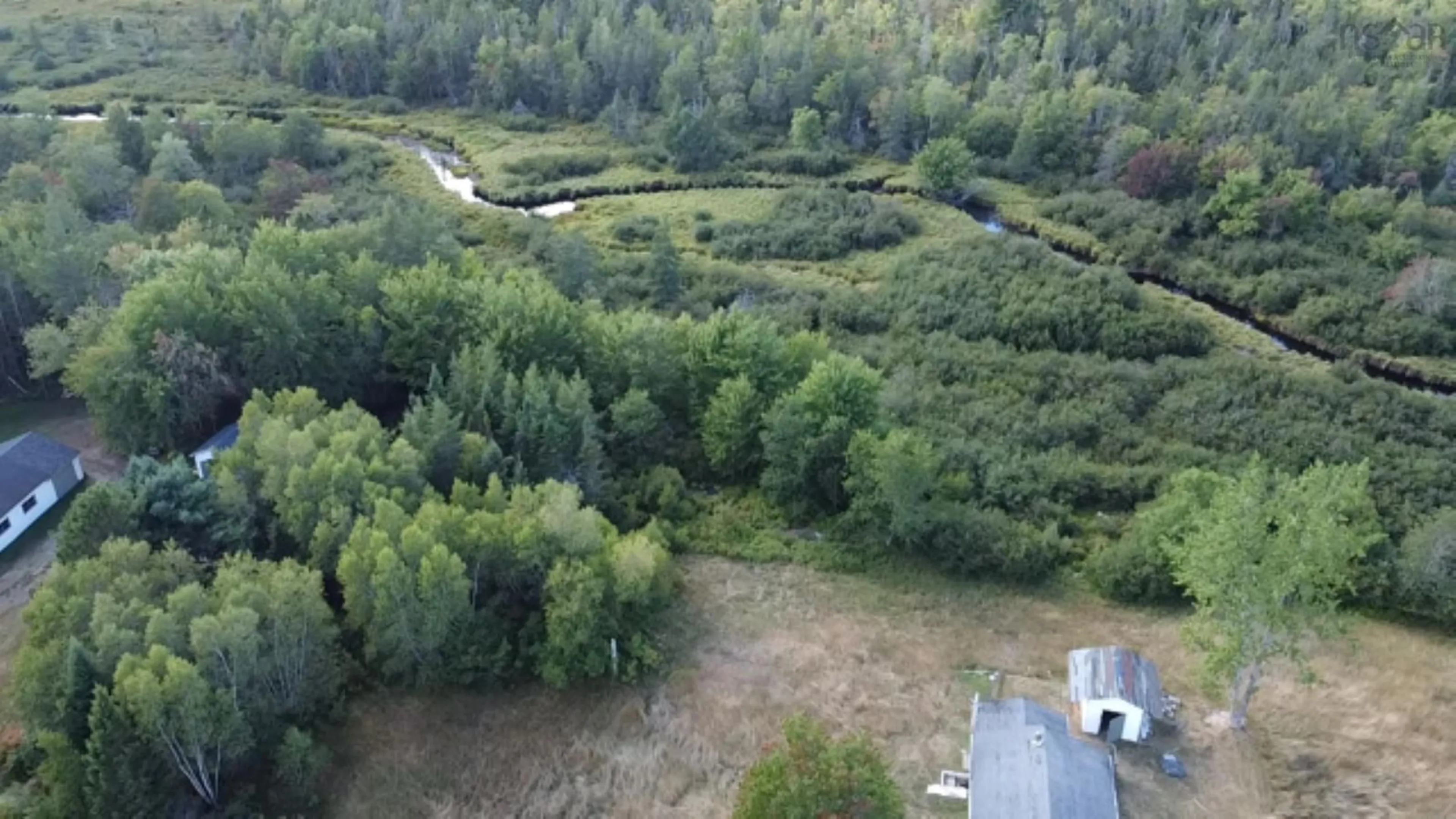 A pic from outside/outdoor area/front of a property/back of a property/a pic from drone, forest/trees view for 308 Middlewood Diversion, Middlewood Nova Scotia B4V 6L8