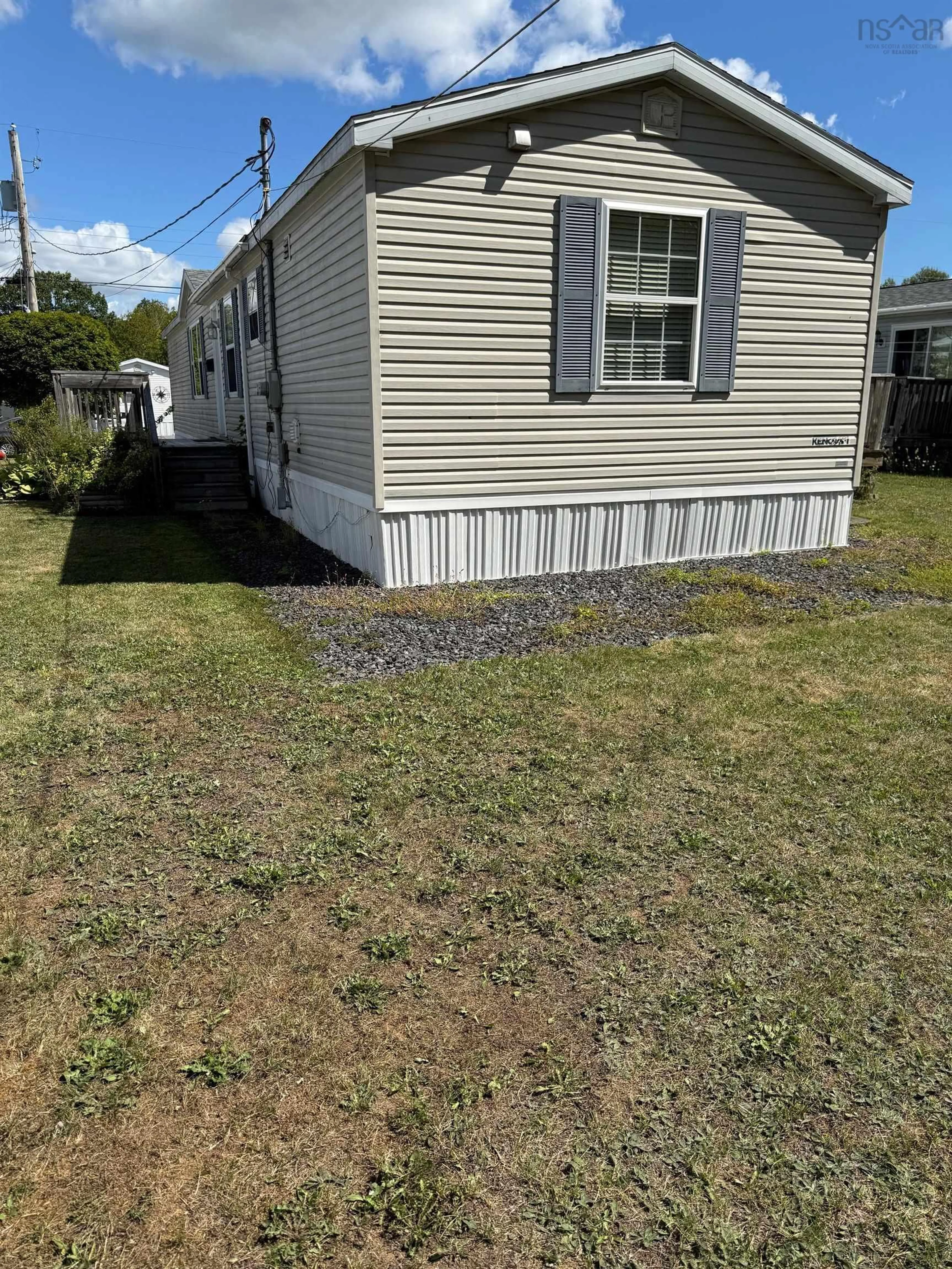 Home with vinyl exterior material, street for 81 Thomson Dr, Bridgewater Nova Scotia B4V 4E1