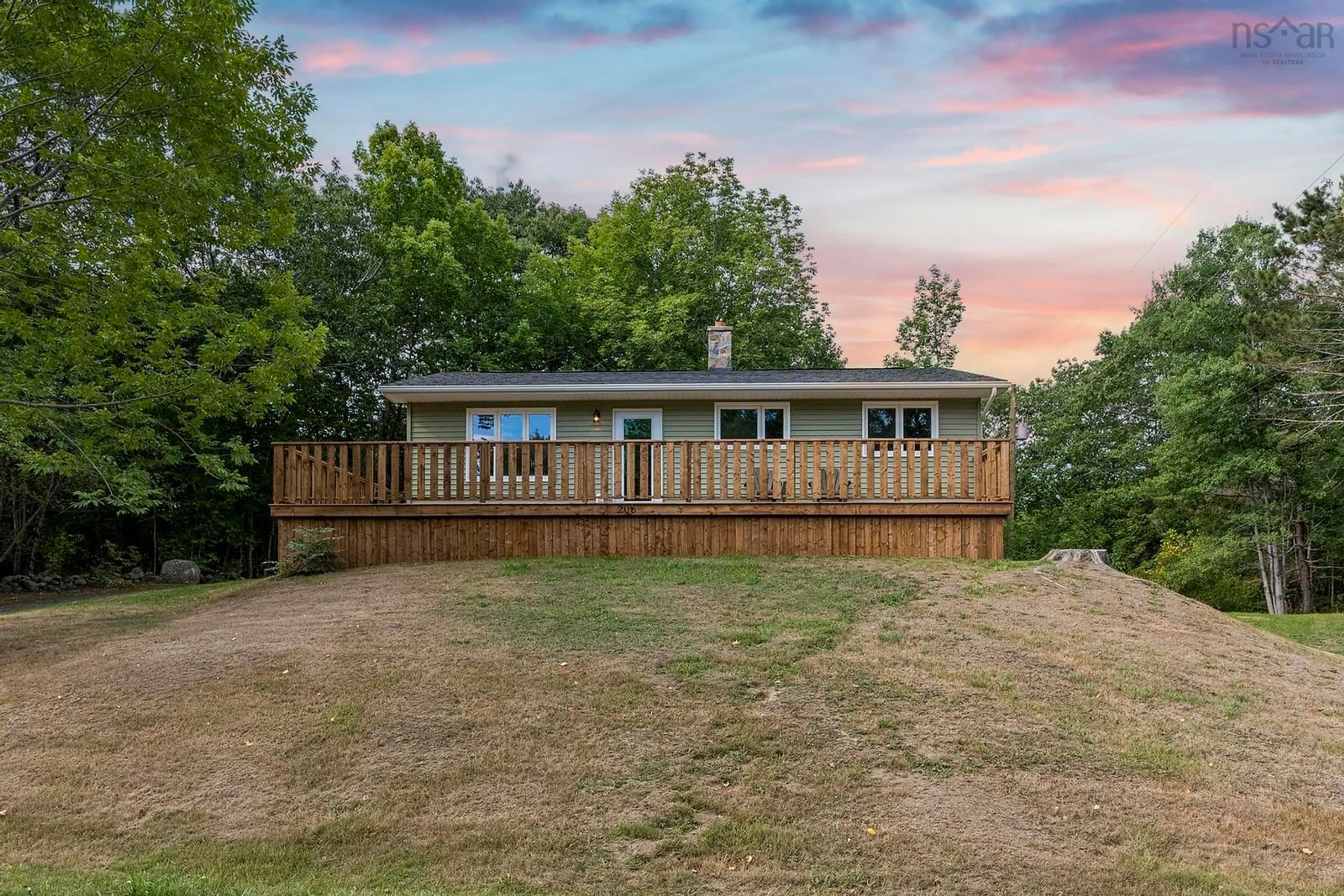 A pic from outside/outdoor area/front of a property/back of a property/a pic from drone, unknown for 206 Morganville Rd, Morganville Nova Scotia B0S 1B0