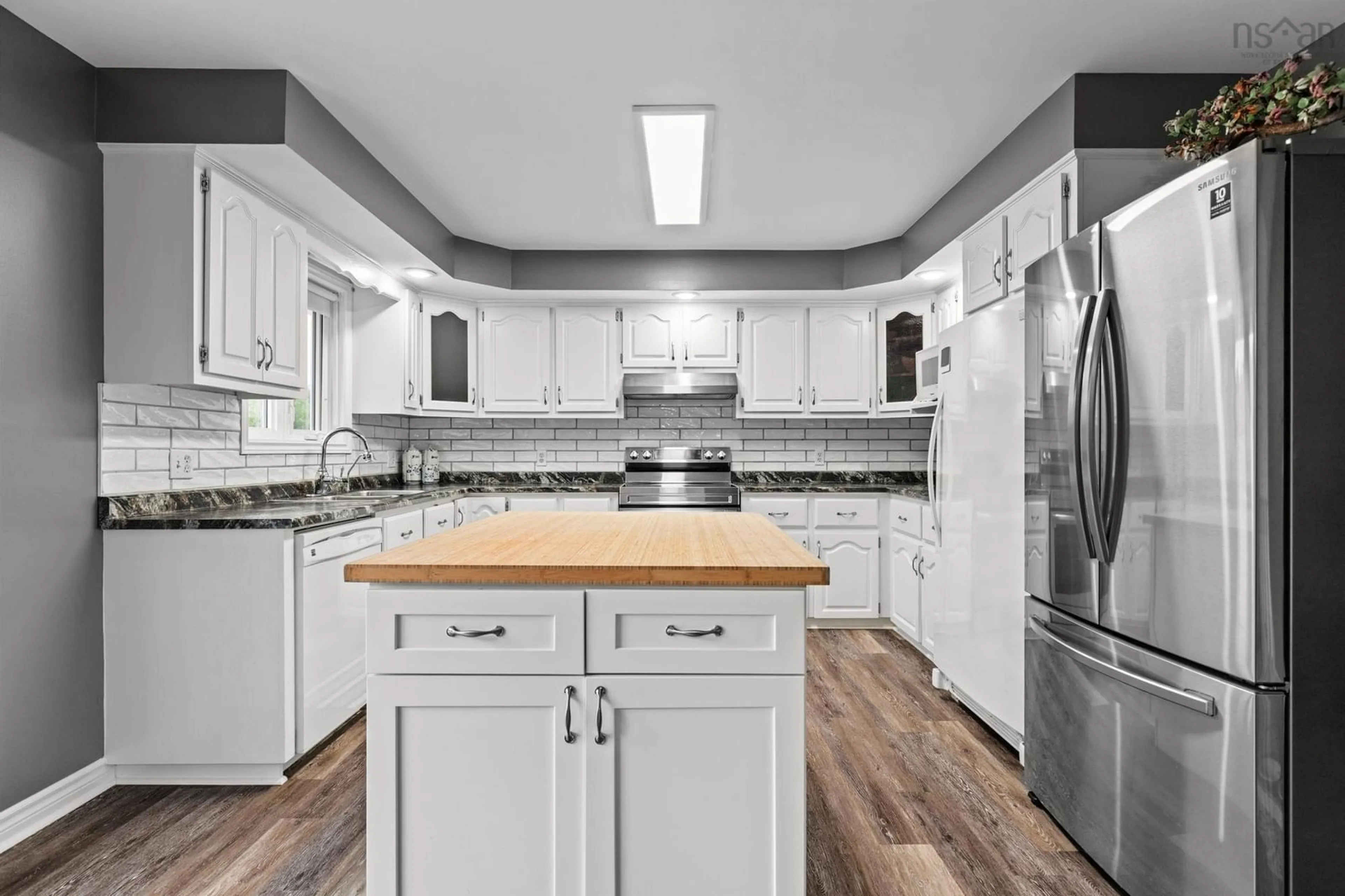 Open concept kitchen, ceramic/tile floor for 69 Michelle Dr, Lawrencetown Nova Scotia B2Z 1E5