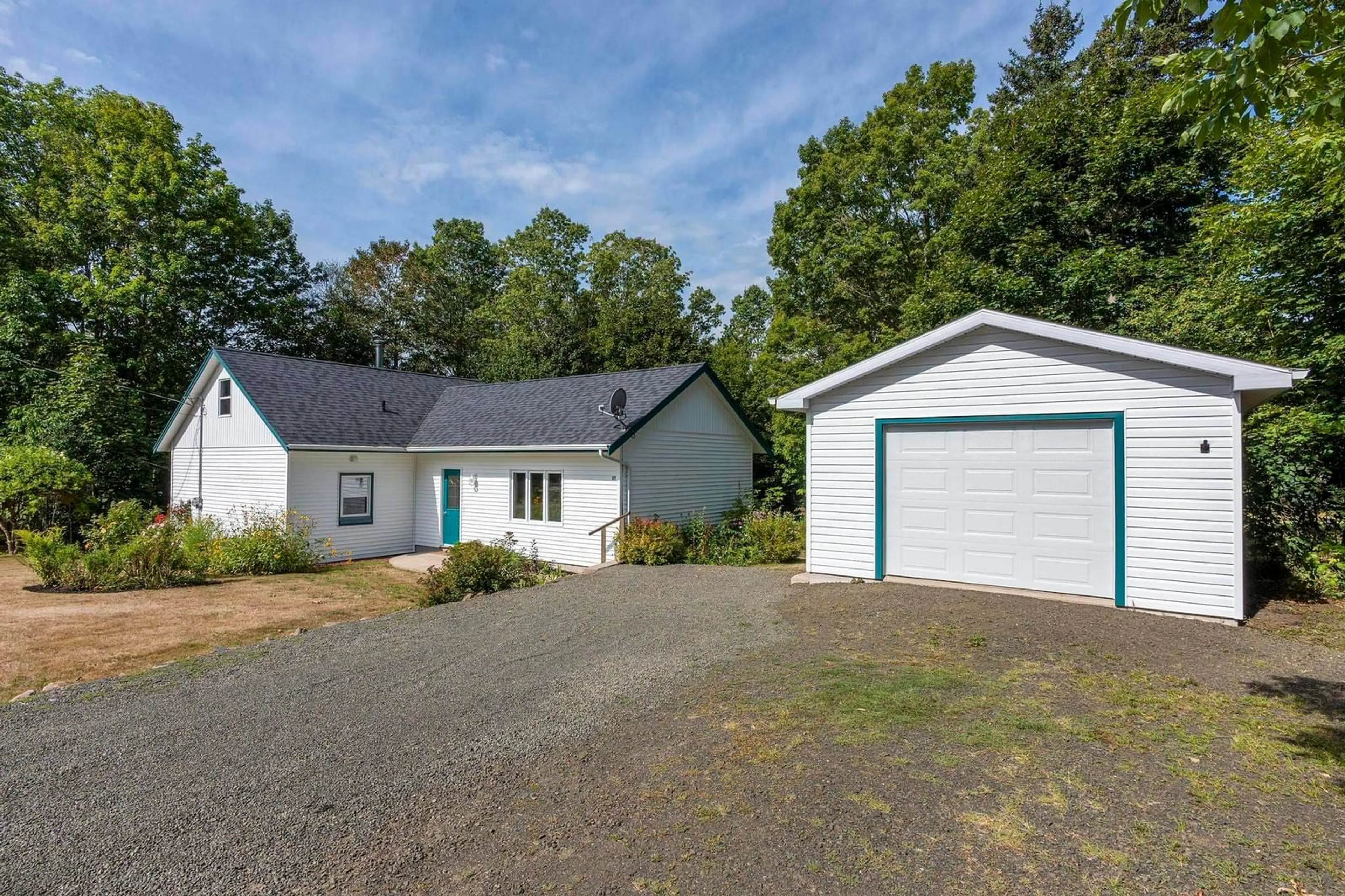 A pic from outside/outdoor area/front of a property/back of a property/a pic from drone, street for 69 Old Post Rd, Clementsport Nova Scotia B0S 1E0