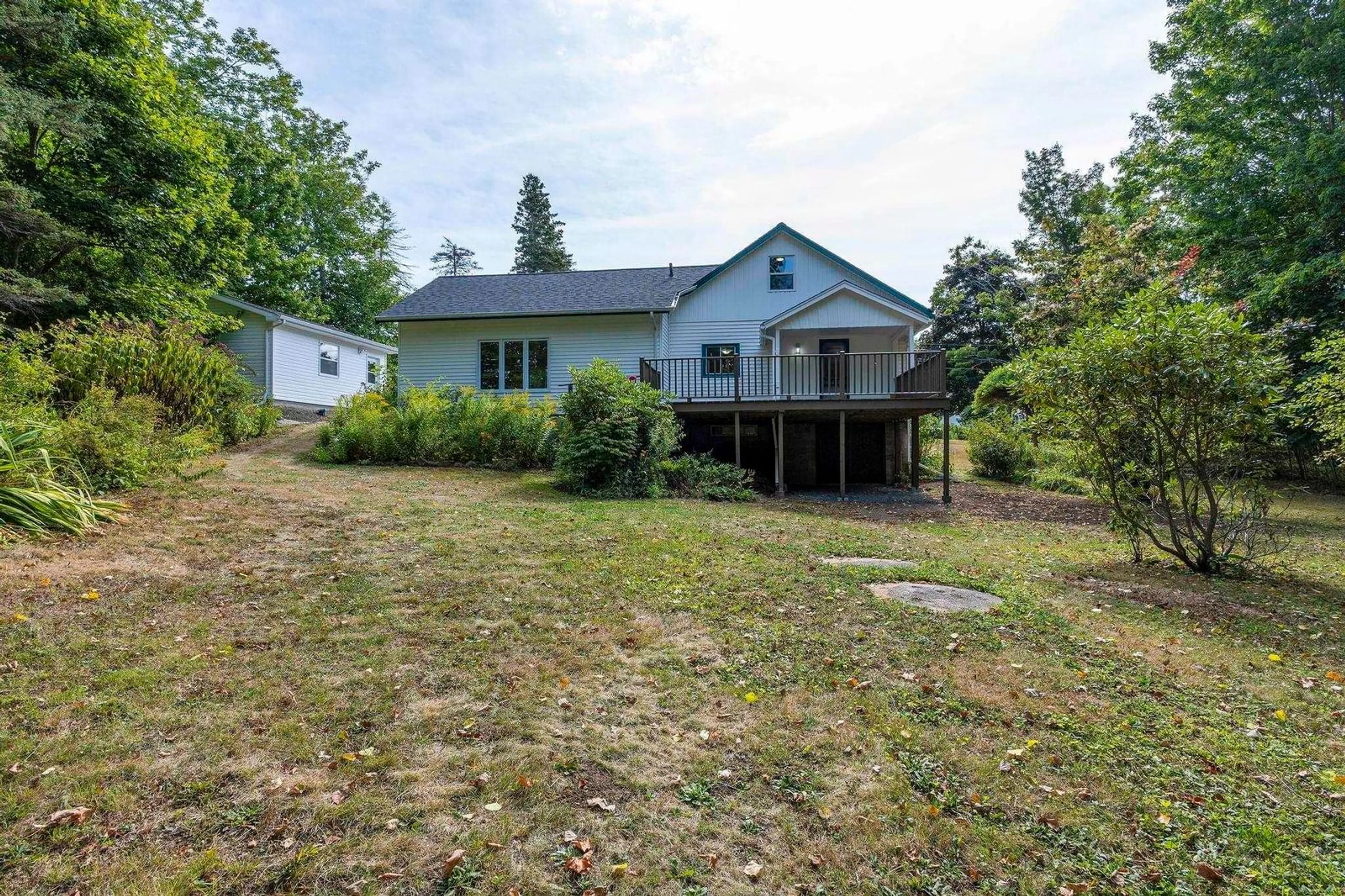 A pic from outside/outdoor area/front of a property/back of a property/a pic from drone, unknown for 69 Old Post Rd, Clementsport Nova Scotia B0S 1E0