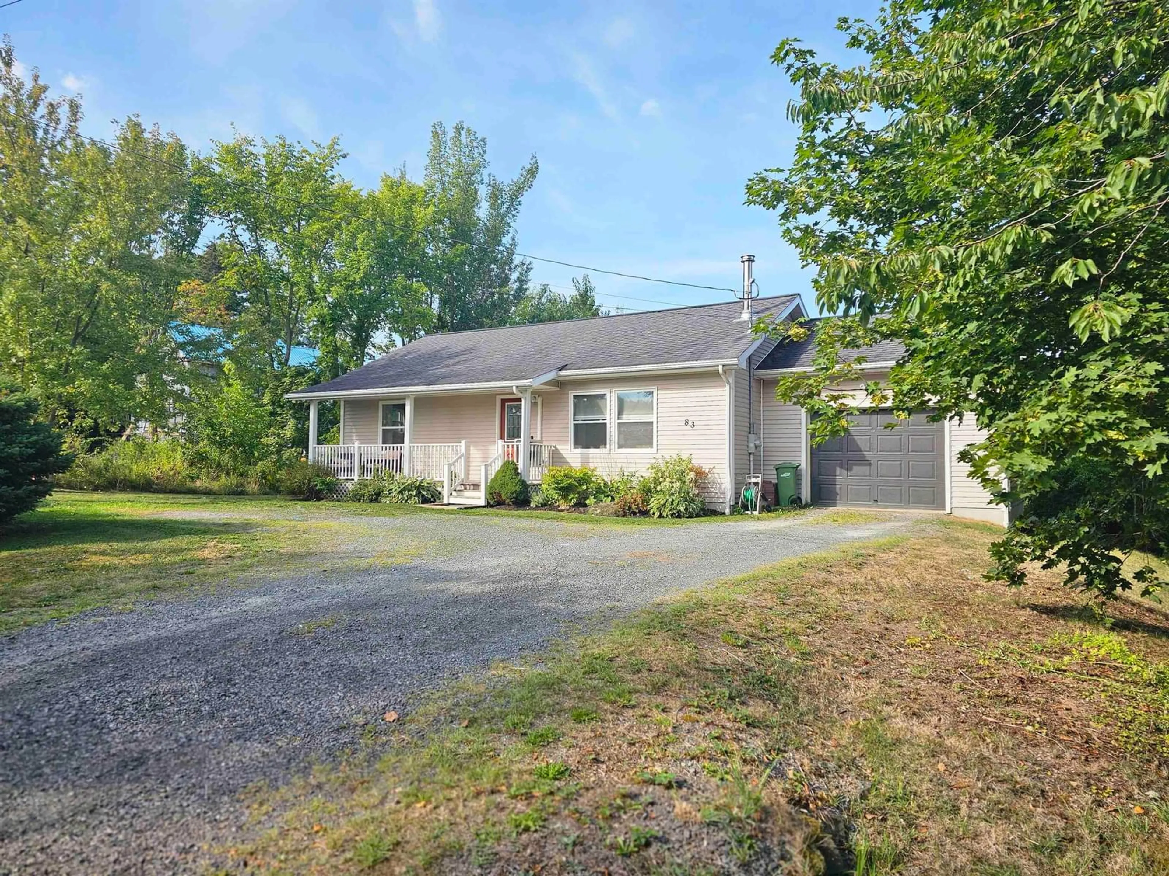 A pic from outside/outdoor area/front of a property/back of a property/a pic from drone, street for 83 Greenwich Rd, Greenwich Nova Scotia B4P 0B2