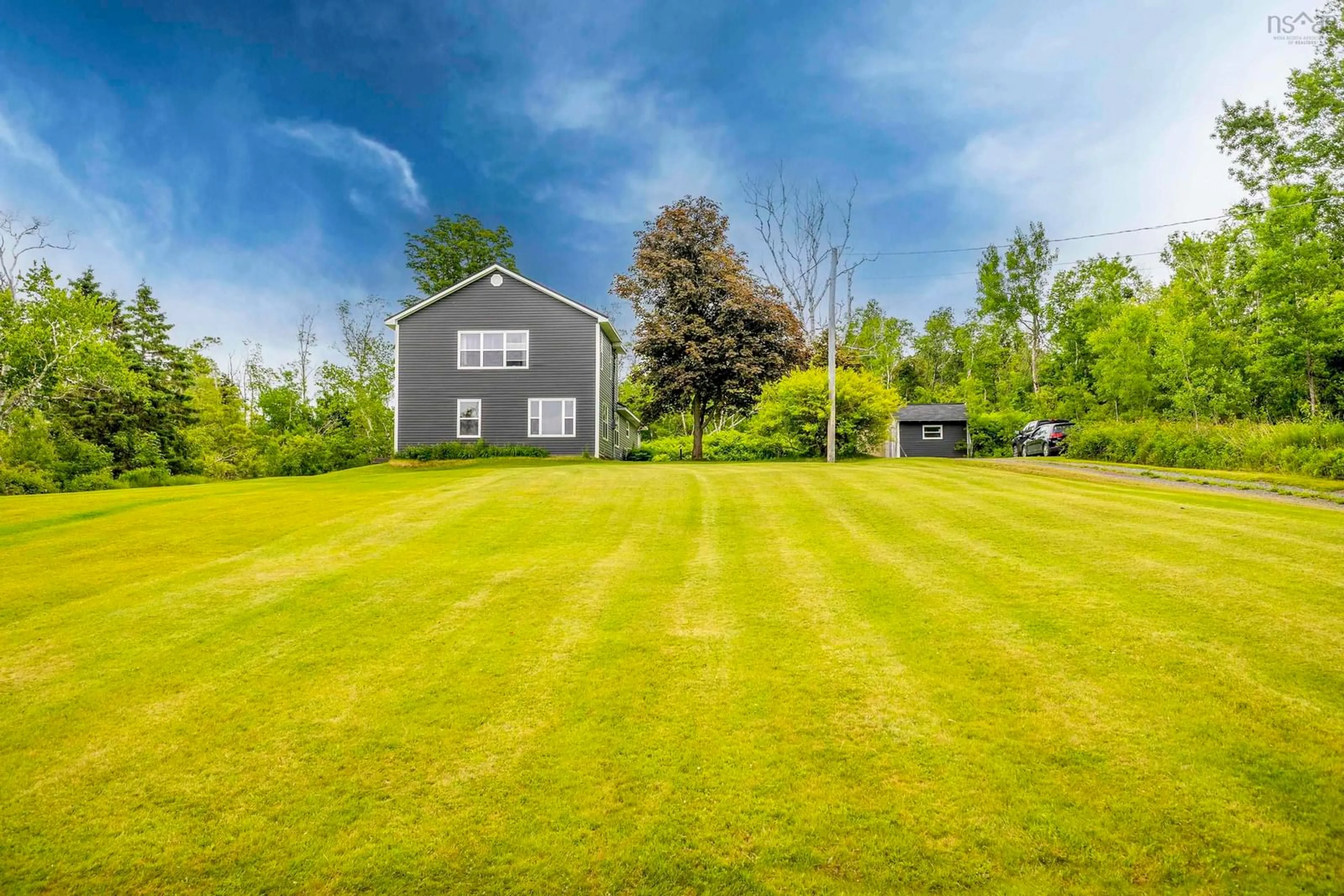 A pic from outside/outdoor area/front of a property/back of a property/a pic from drone, unknown for 508 Lower Rd, Pictou Landing Nova Scotia B0K 1X0
