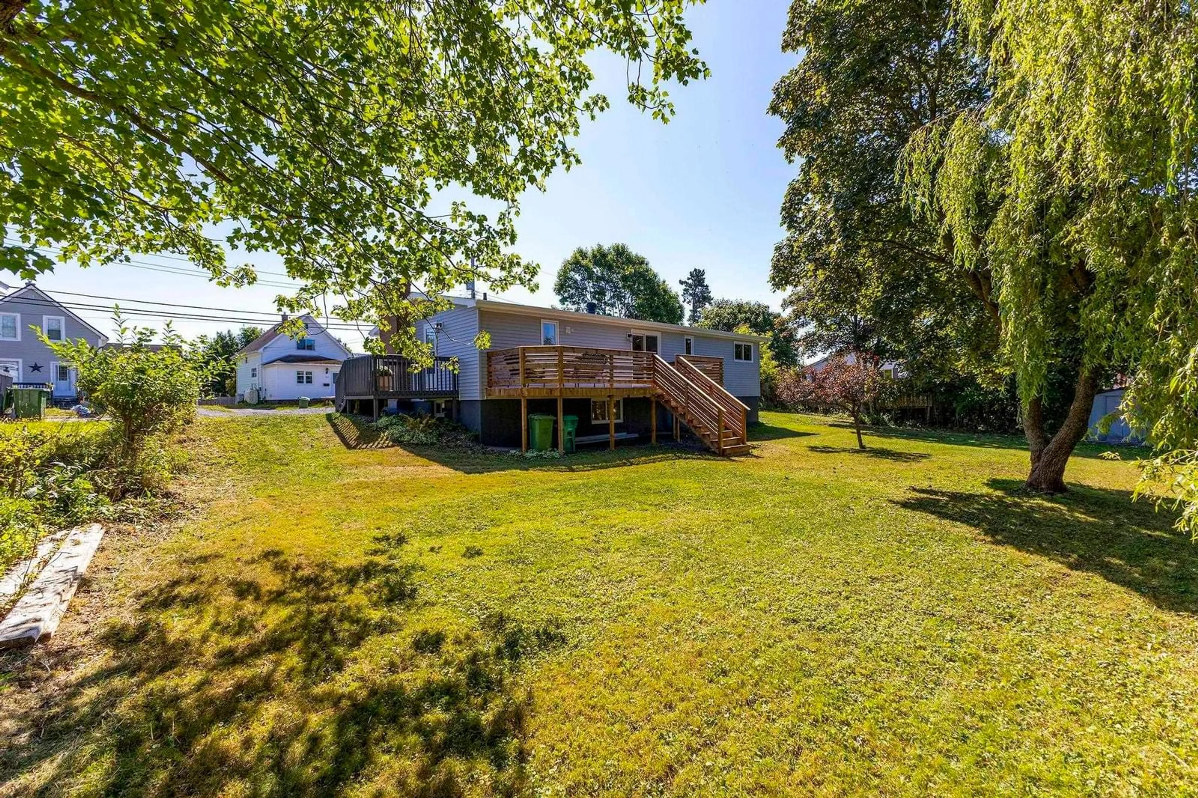 A pic from outside/outdoor area/front of a property/back of a property/a pic from drone, water/lake/river/ocean view for 646 Helene St, New Glasgow Nova Scotia B2H 2Y1