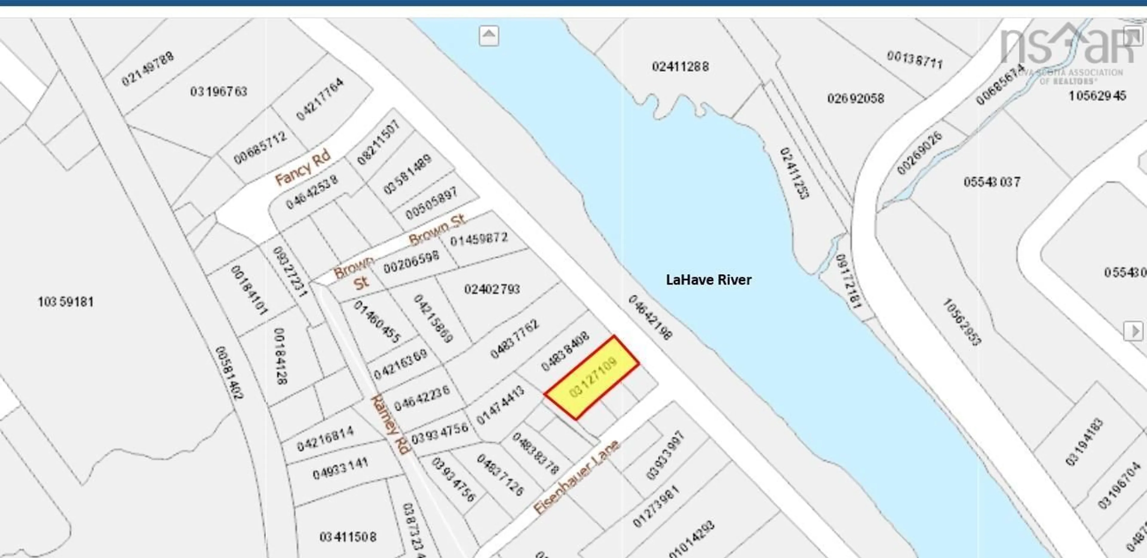 Picture of a map for 1001 King St #A, B, and C, Bridgewater Nova Scotia B4V 1C3