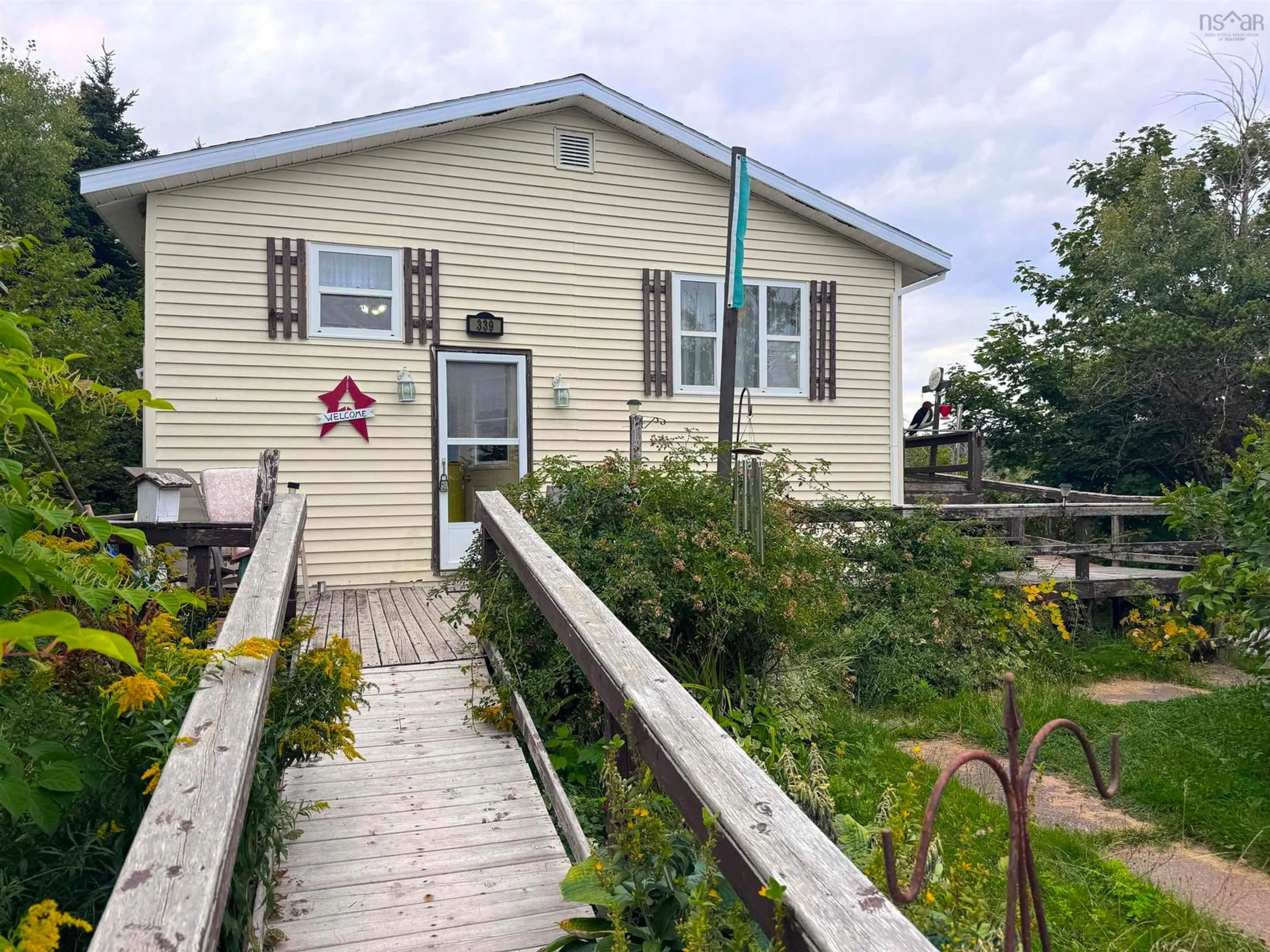 A pic from outside/outdoor area/front of a property/back of a property/a pic from drone, unknown for 339 New Haven Rd, New Haven Nova Scotia B0C 1N0