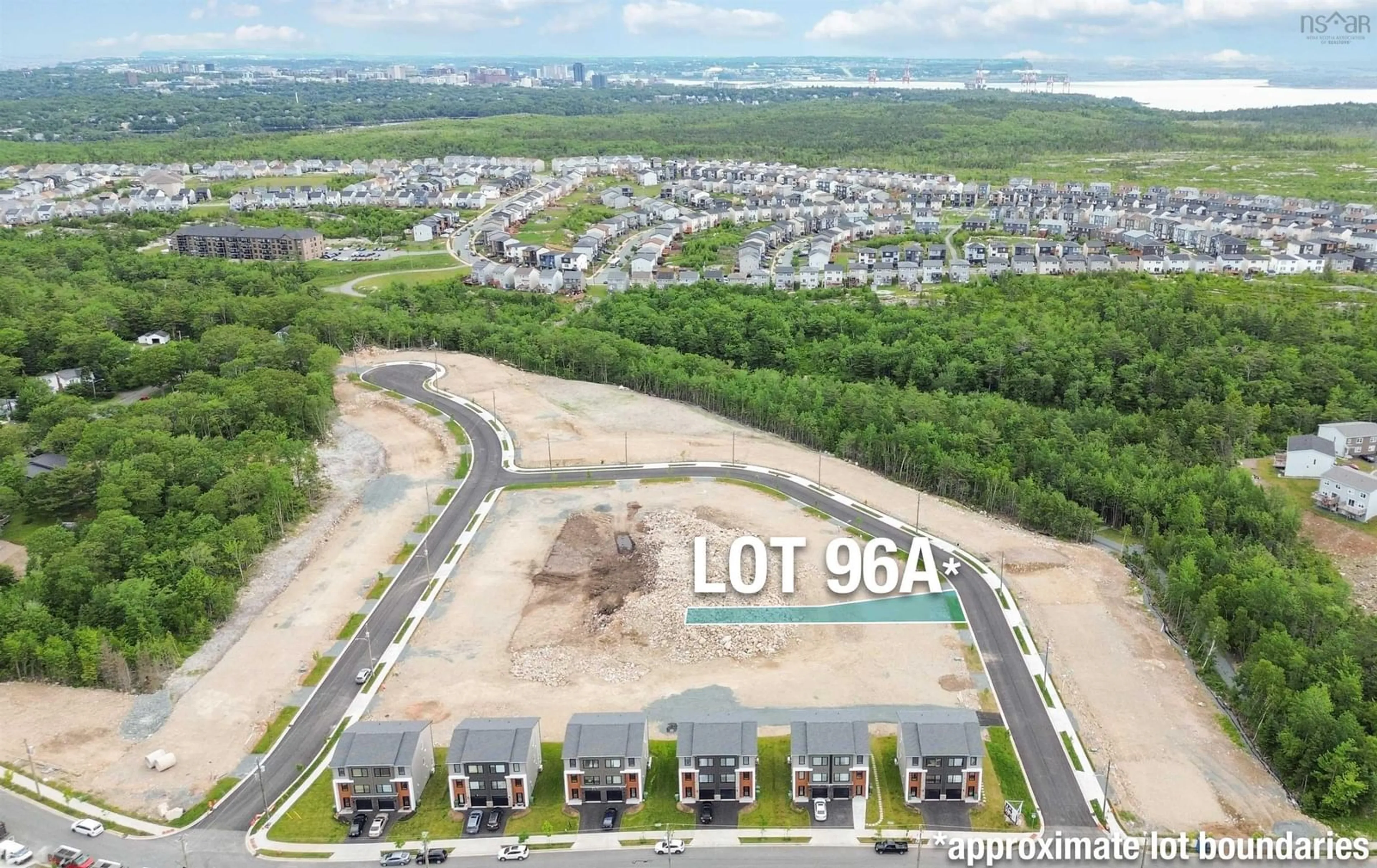 A pic from outside/outdoor area/front of a property/back of a property/a pic from drone, street for 50 Keepsake Cres, Halifax Nova Scotia B3R 0G3