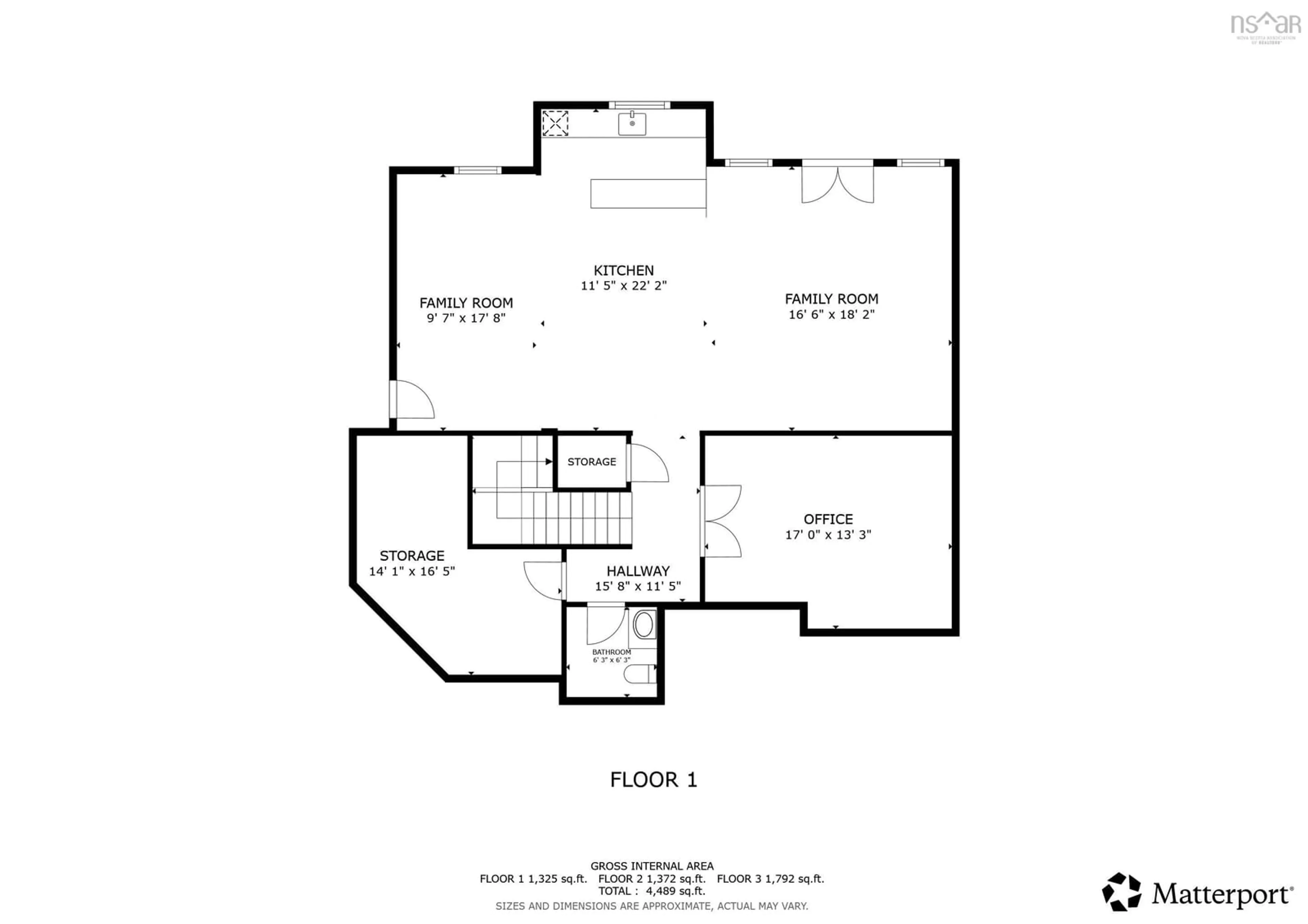 Floor plan for 246 Royal Oaks Way, Belnan Nova Scotia B2S 0E4