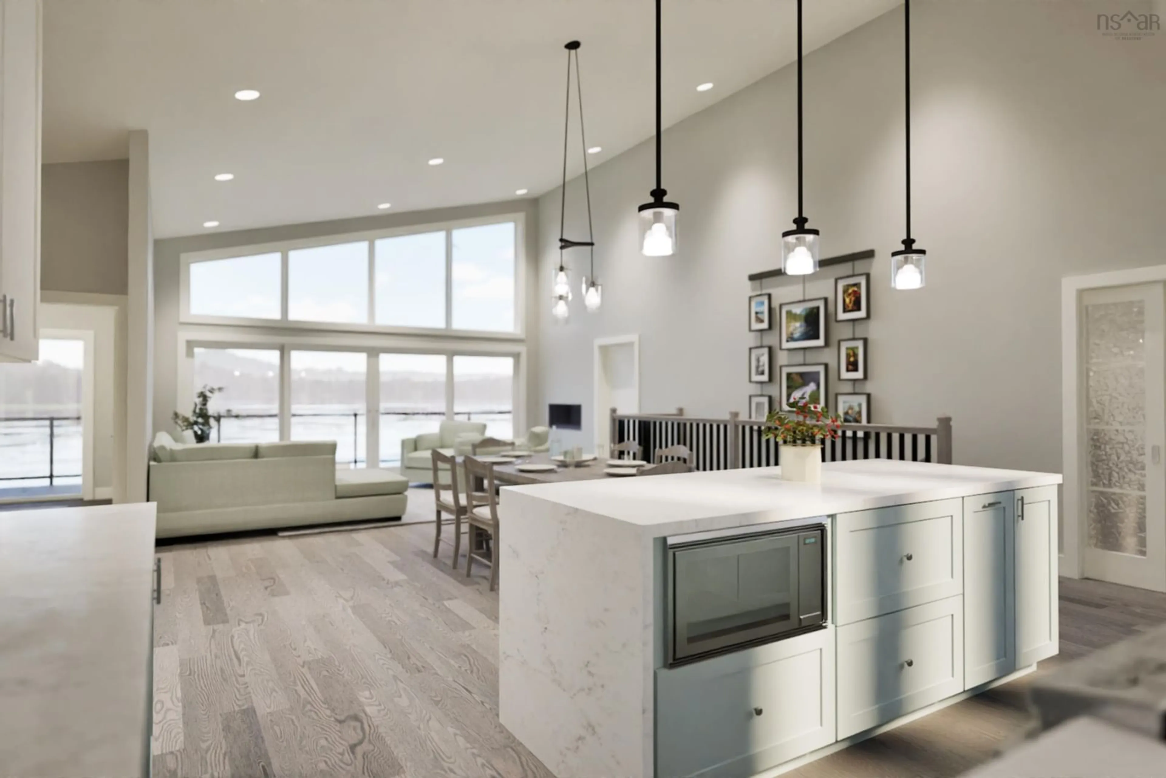 Open concept kitchen, unknown for Sweetland Rd #UNIT 33, Sweetland Nova Scotia B0J 1E0
