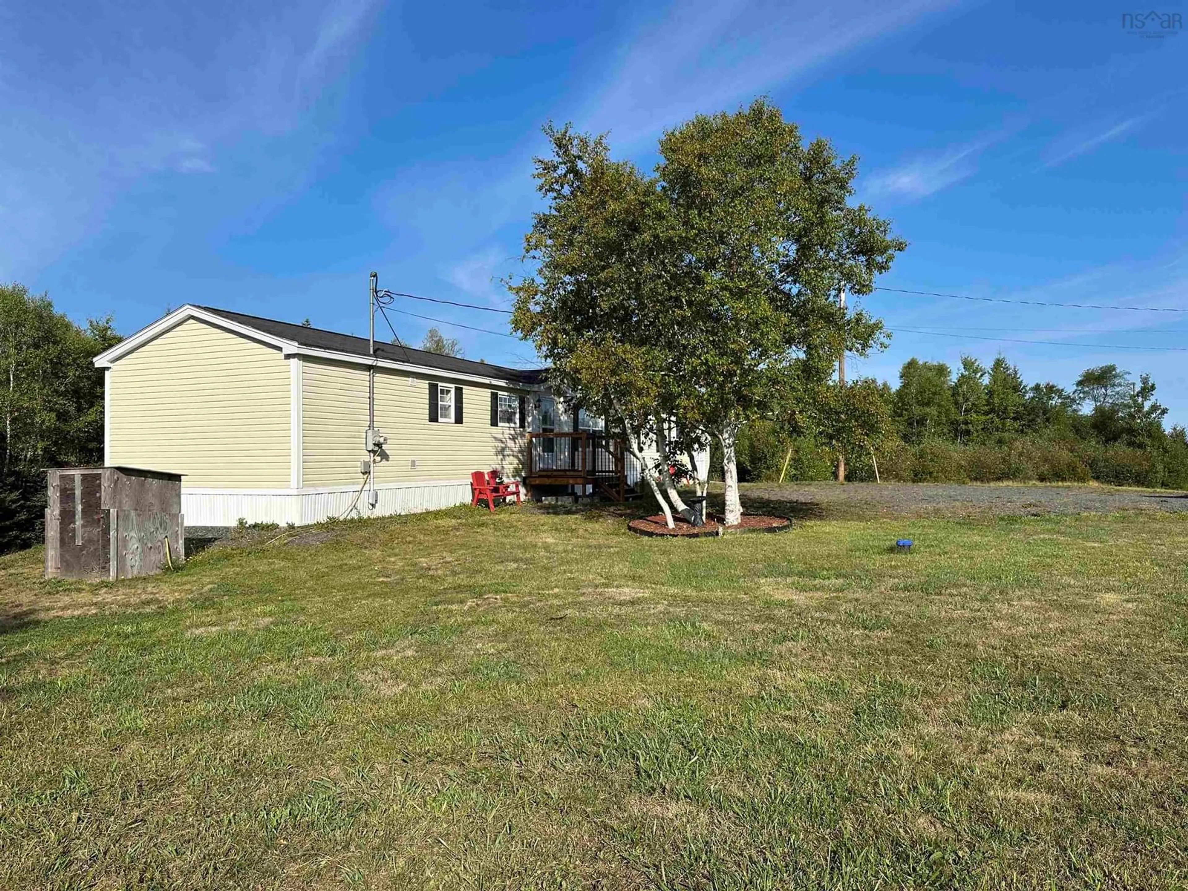 A pic from outside/outdoor area/front of a property/back of a property/a pic from drone, water/lake/river/ocean view for 879 16 Hwy, Monastery Nova Scotia B0H 1W0