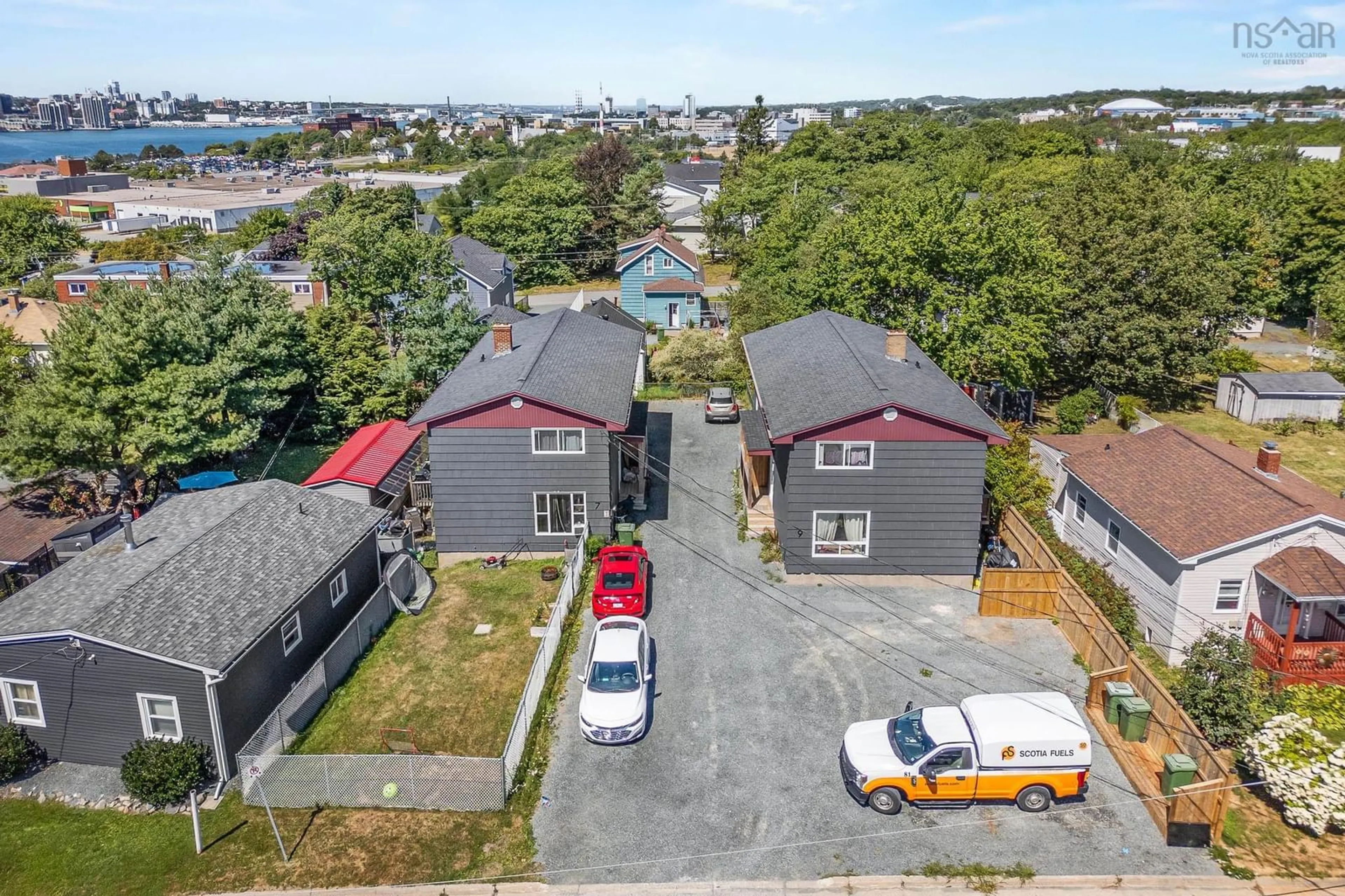 A pic from outside/outdoor area/front of a property/back of a property/a pic from drone, street for 7&9 Herbert St, Dartmouth Nova Scotia B2W 1J1