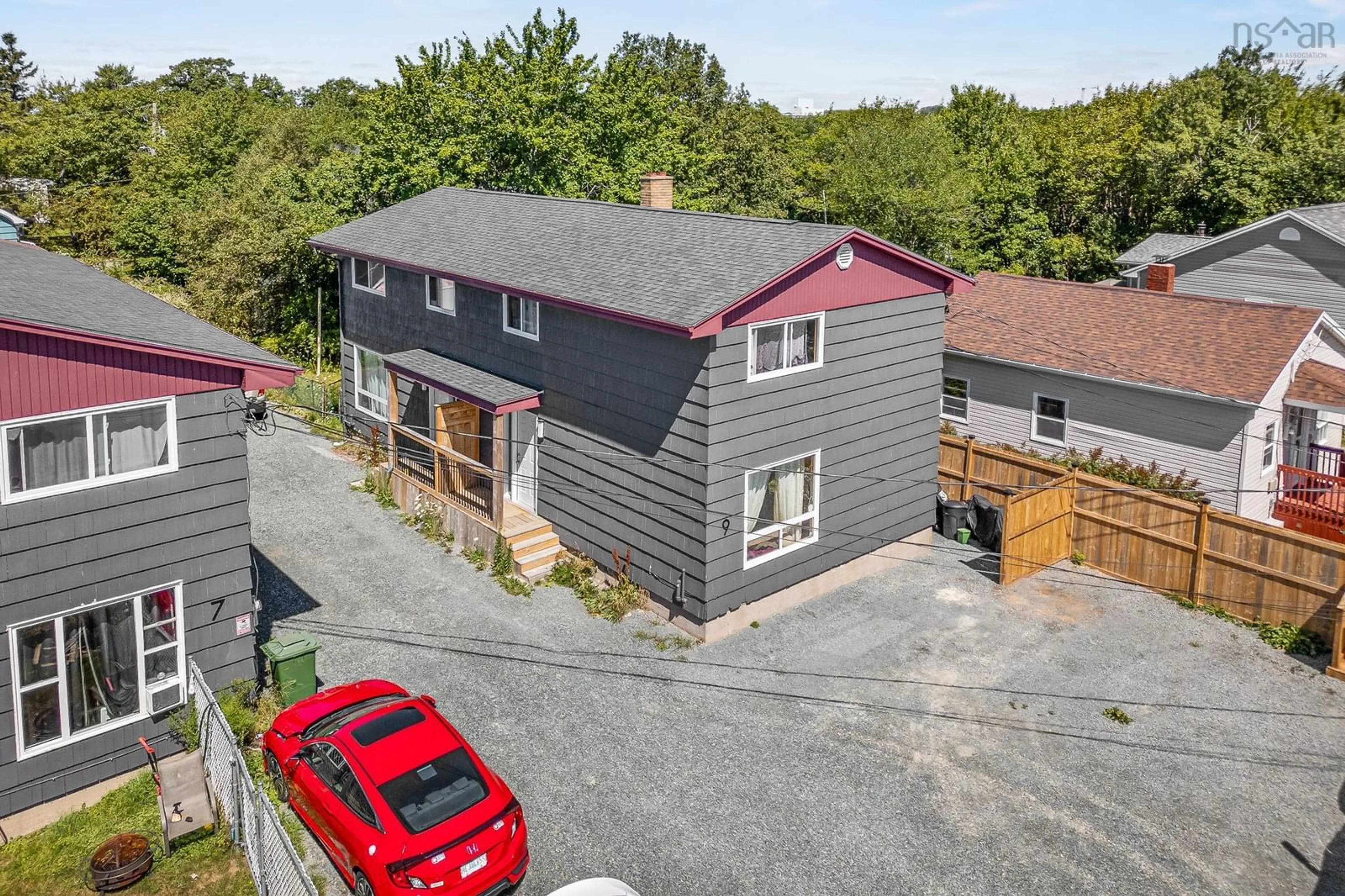 A pic from outside/outdoor area/front of a property/back of a property/a pic from drone, street for 7&9 Herbert St, Dartmouth Nova Scotia B2W 1J1