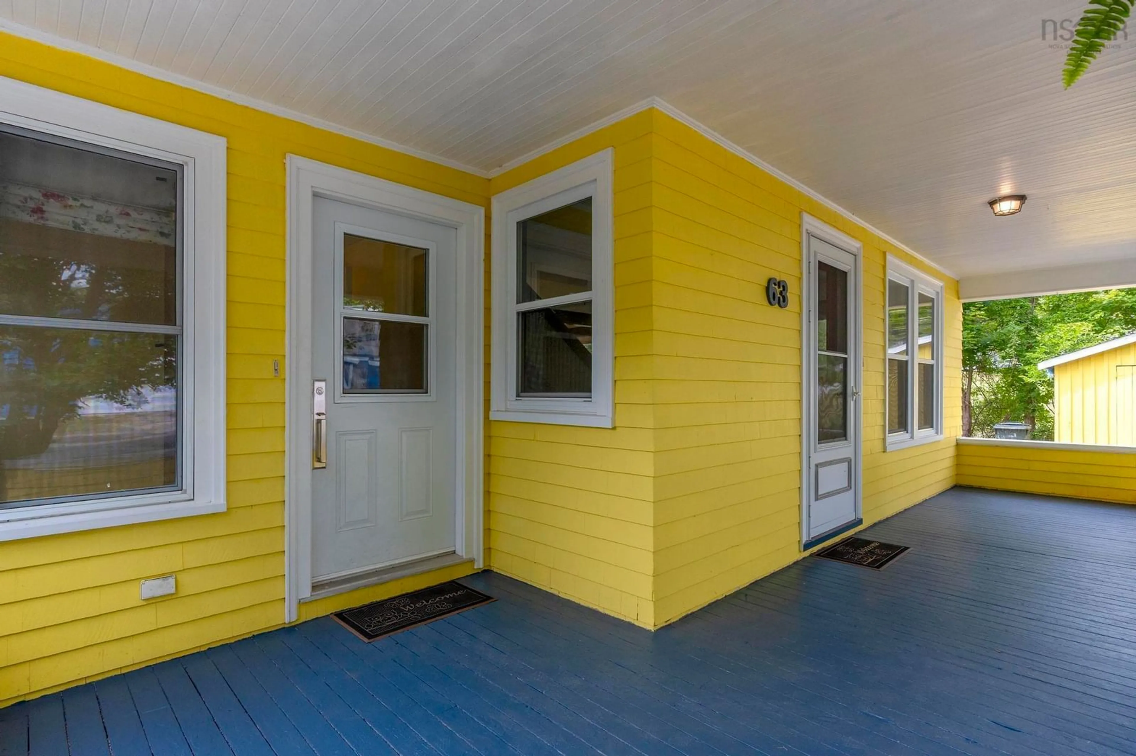 Home with vinyl exterior material, street for 63 Croft Rd, Chester Basin Nova Scotia B0J 1K0