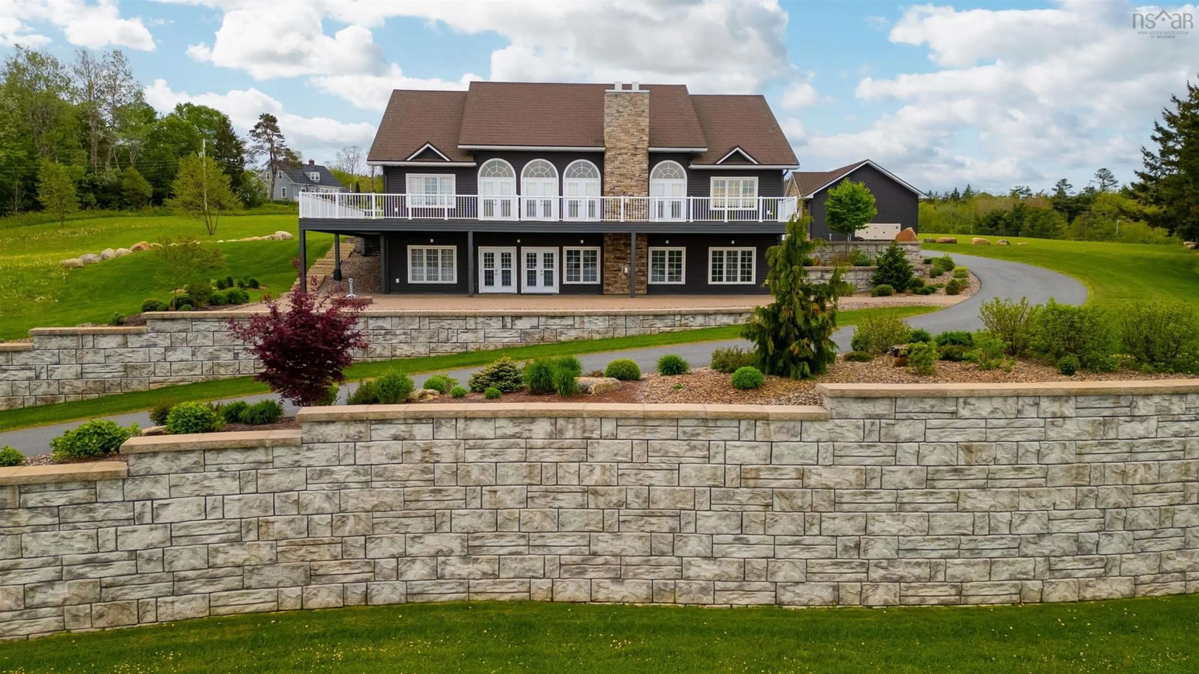 A pic from outside/outdoor area/front of a property/back of a property/a pic from drone, unknown for 2539 Highway 331, West Lahave Nova Scotia B0R 1G0