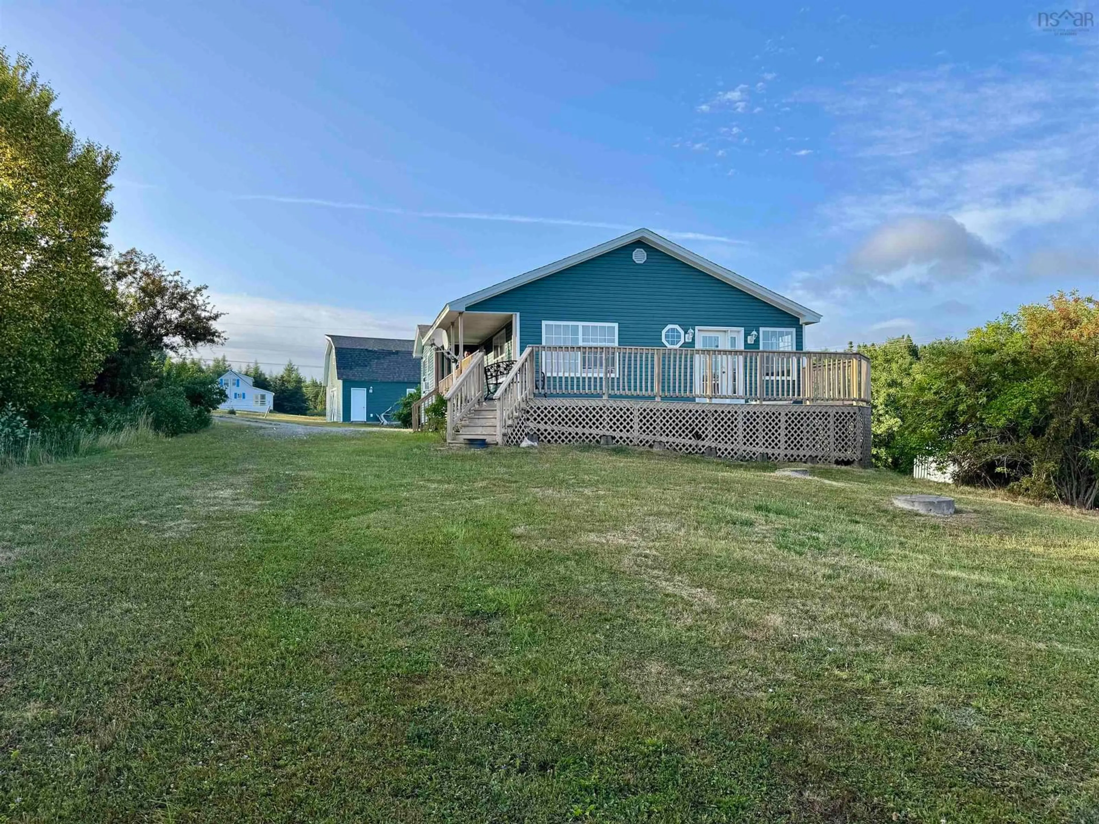 A pic from outside/outdoor area/front of a property/back of a property/a pic from drone, water/lake/river/ocean view for 19 Walkerville Rd., Walkerville Nova Scotia B0E 1J0