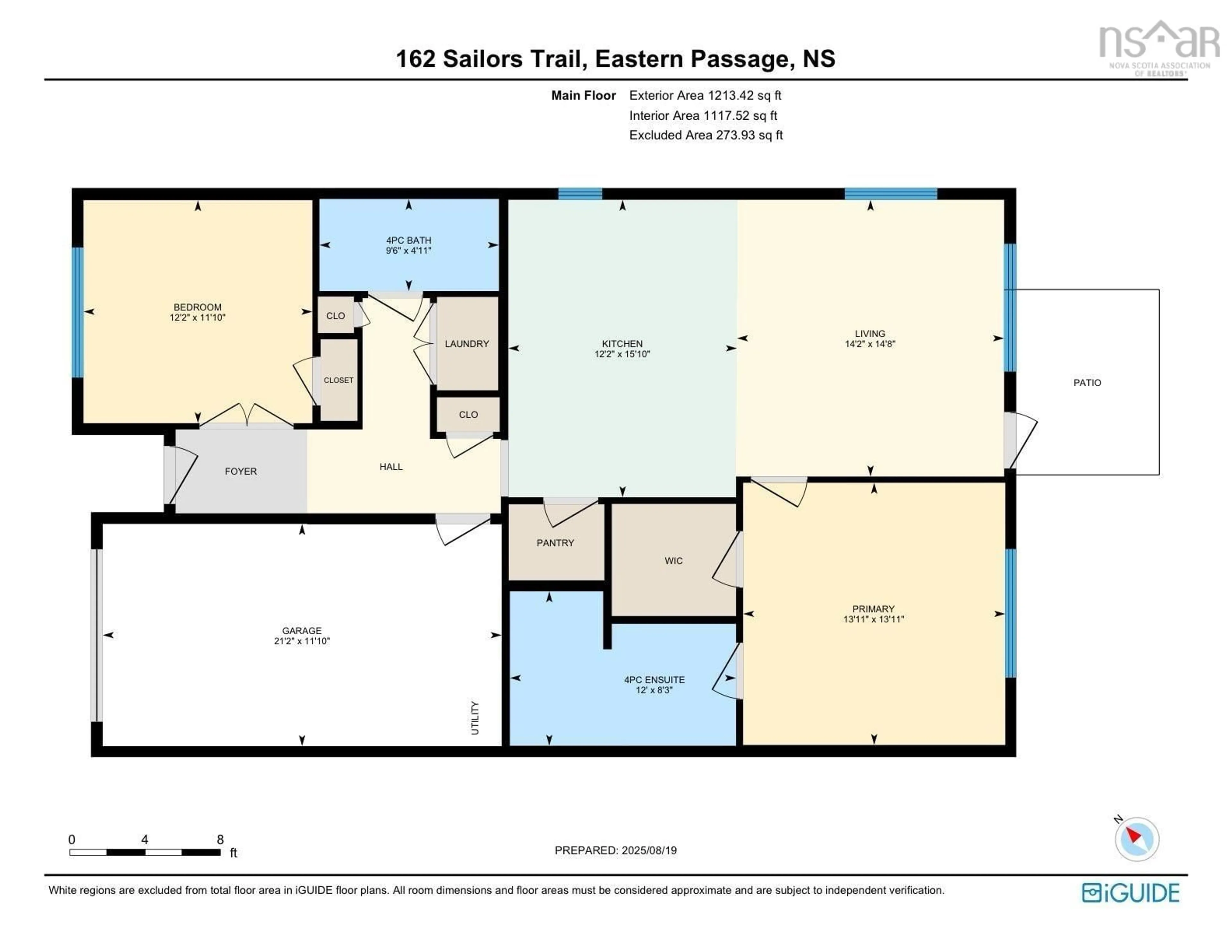Floor plan for 162 Sailors Trail, Eastern Passage Nova Scotia B3G 0A1