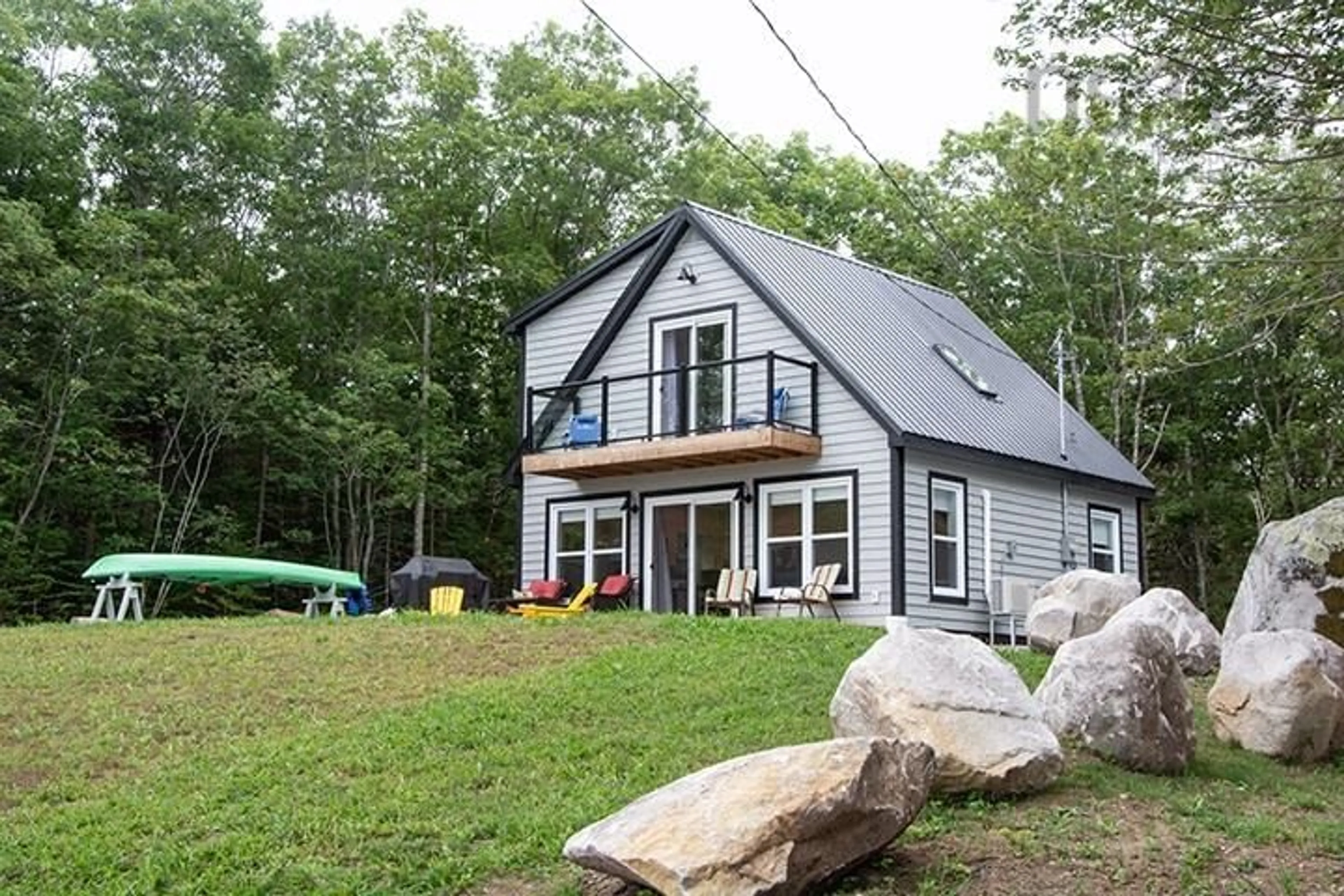 Home with vinyl exterior material, unknown for 74 Meek Arm Trail, East Uniacke Nova Scotia B0N 1Z0