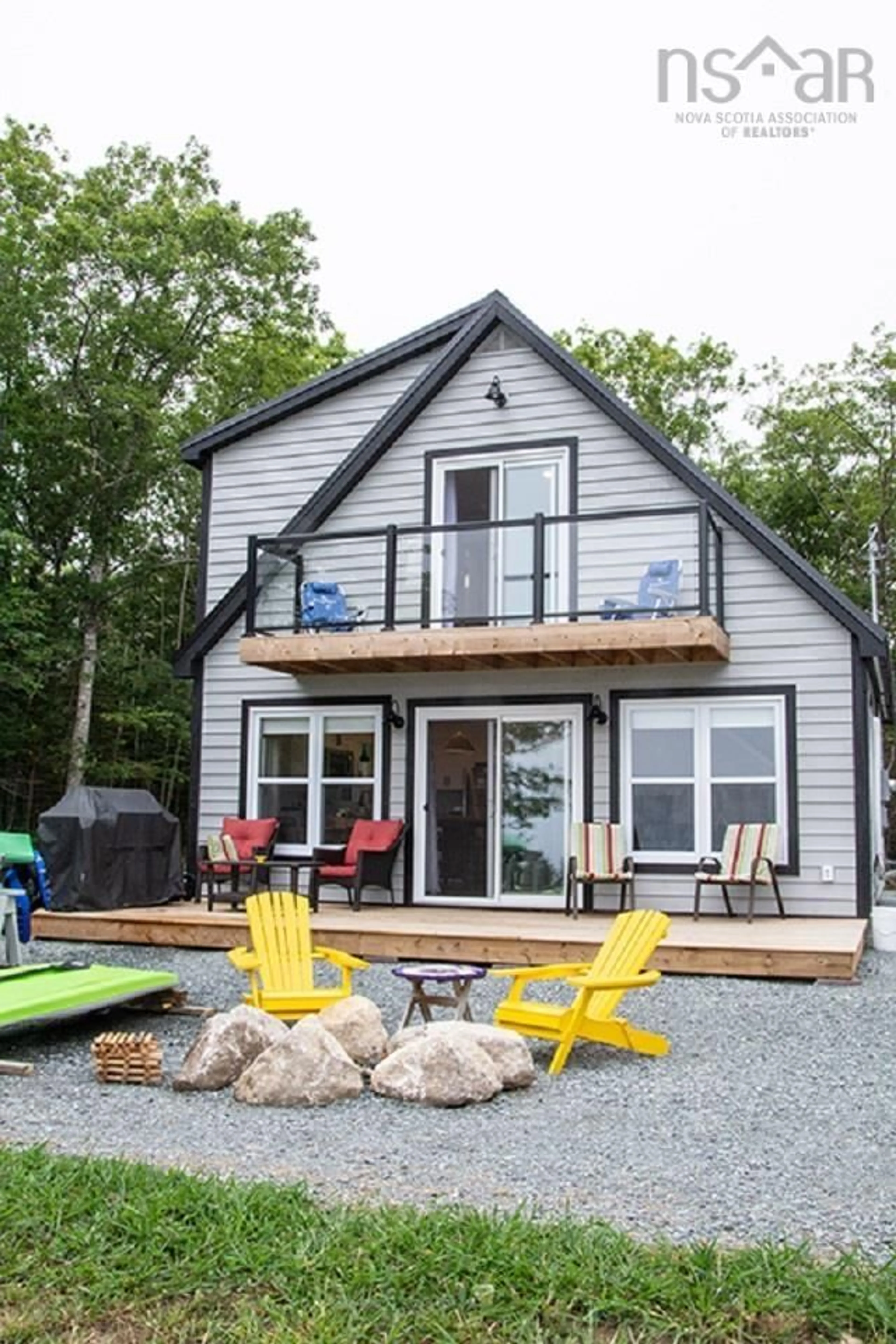 Home with vinyl exterior material, water/lake/river/ocean view for 74 Meek Arm Trail, East Uniacke Nova Scotia B0N 1Z0
