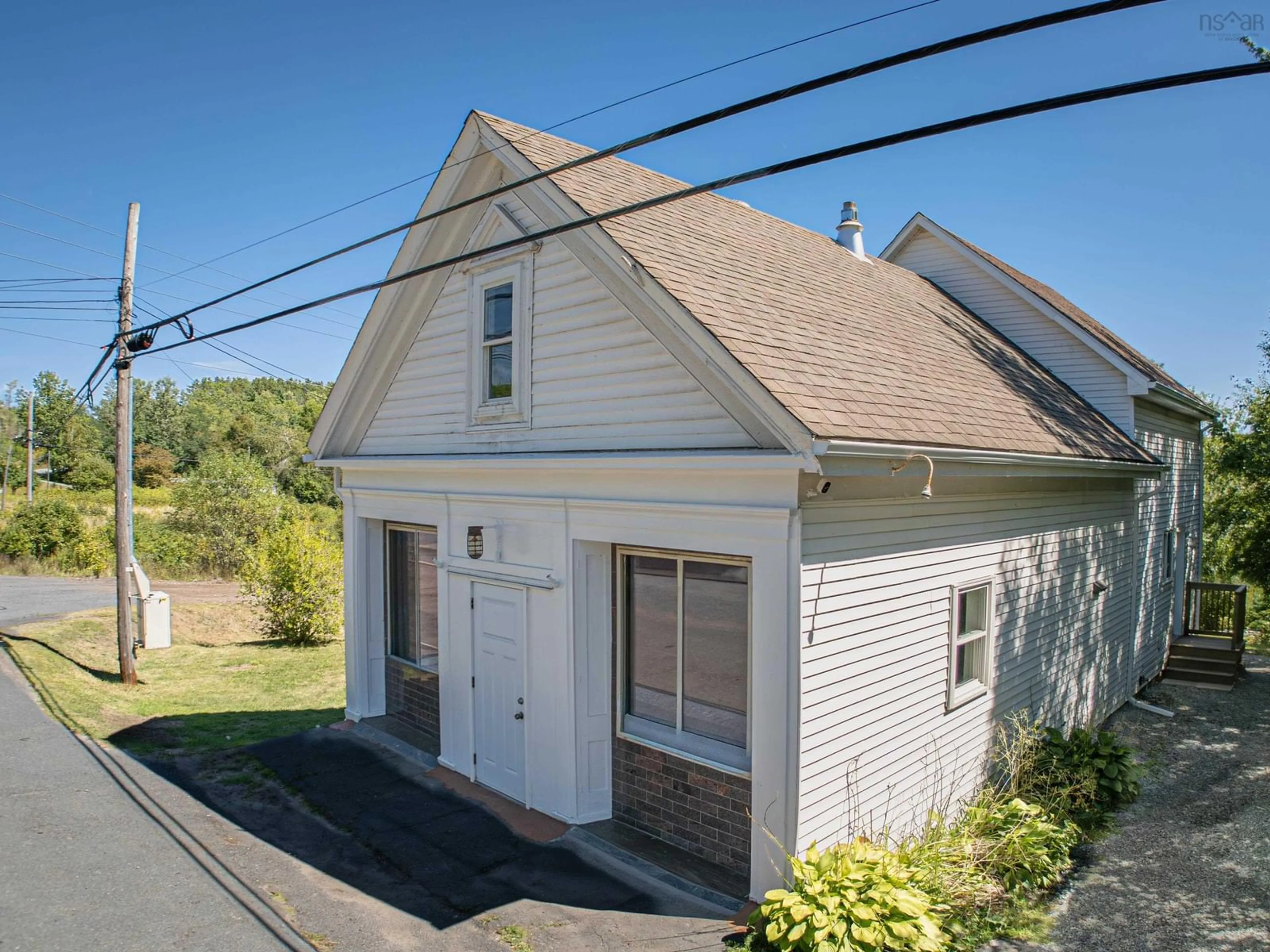 A pic from outside/outdoor area/front of a property/back of a property/a pic from drone, street for 343 Highway 224, Gays River Nova Scotia B0N 2H0