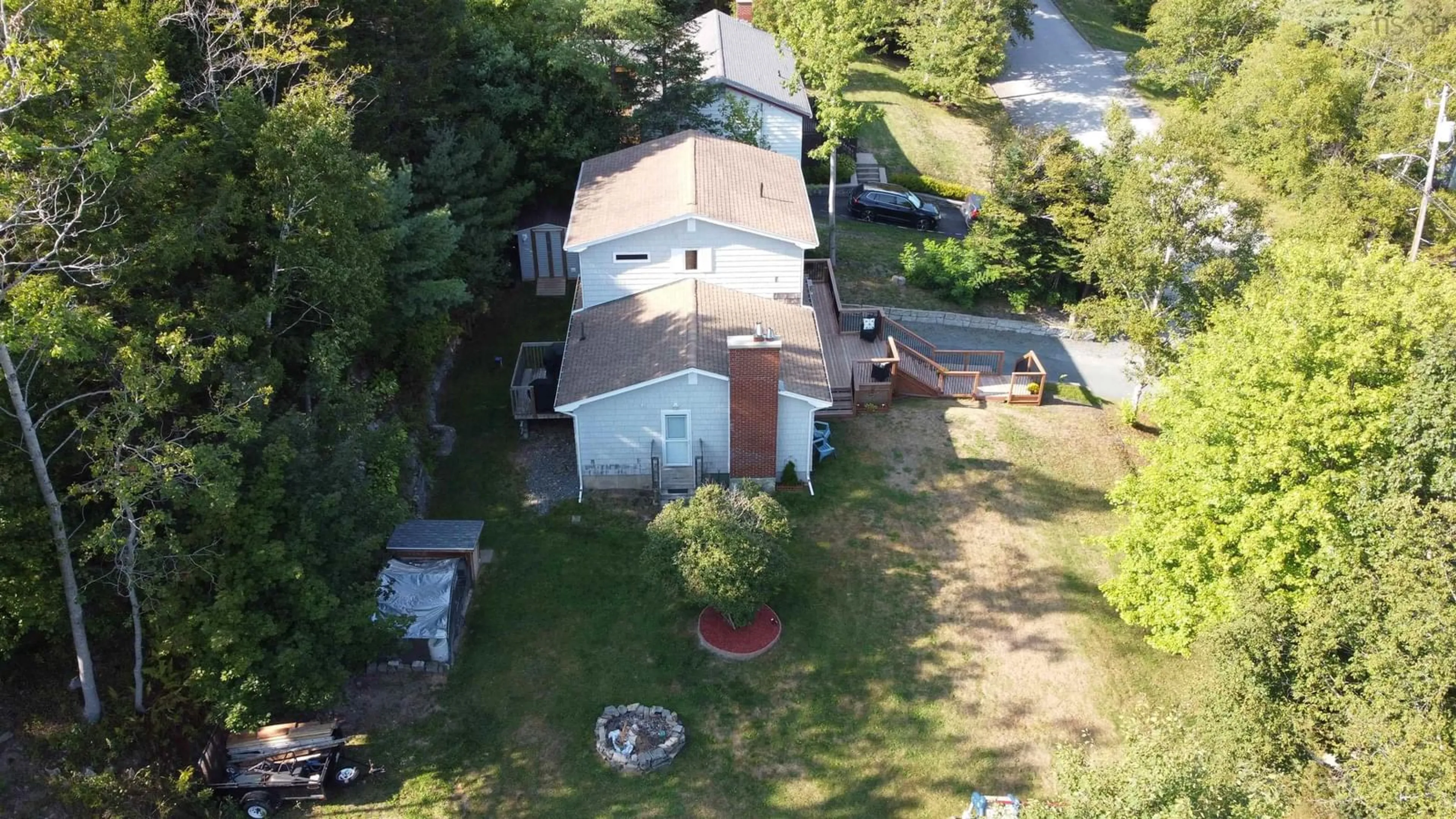 A pic from outside/outdoor area/front of a property/back of a property/a pic from drone, unknown for 18 Martin Lake Dr, Lake Echo Nova Scotia B3E 1B1