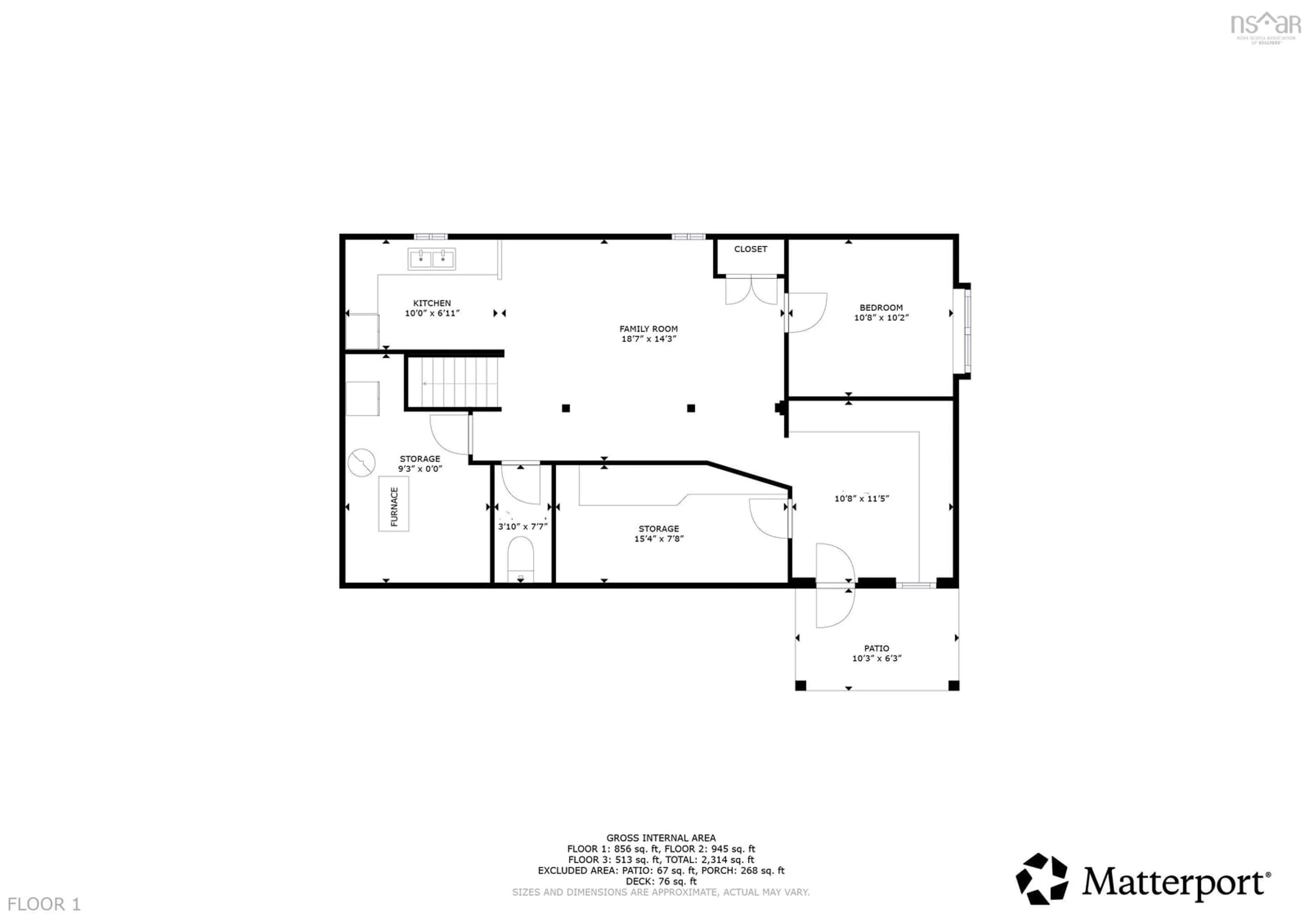 Floor plan for 18 Martin Lake Dr, Lake Echo Nova Scotia B3E 1B1