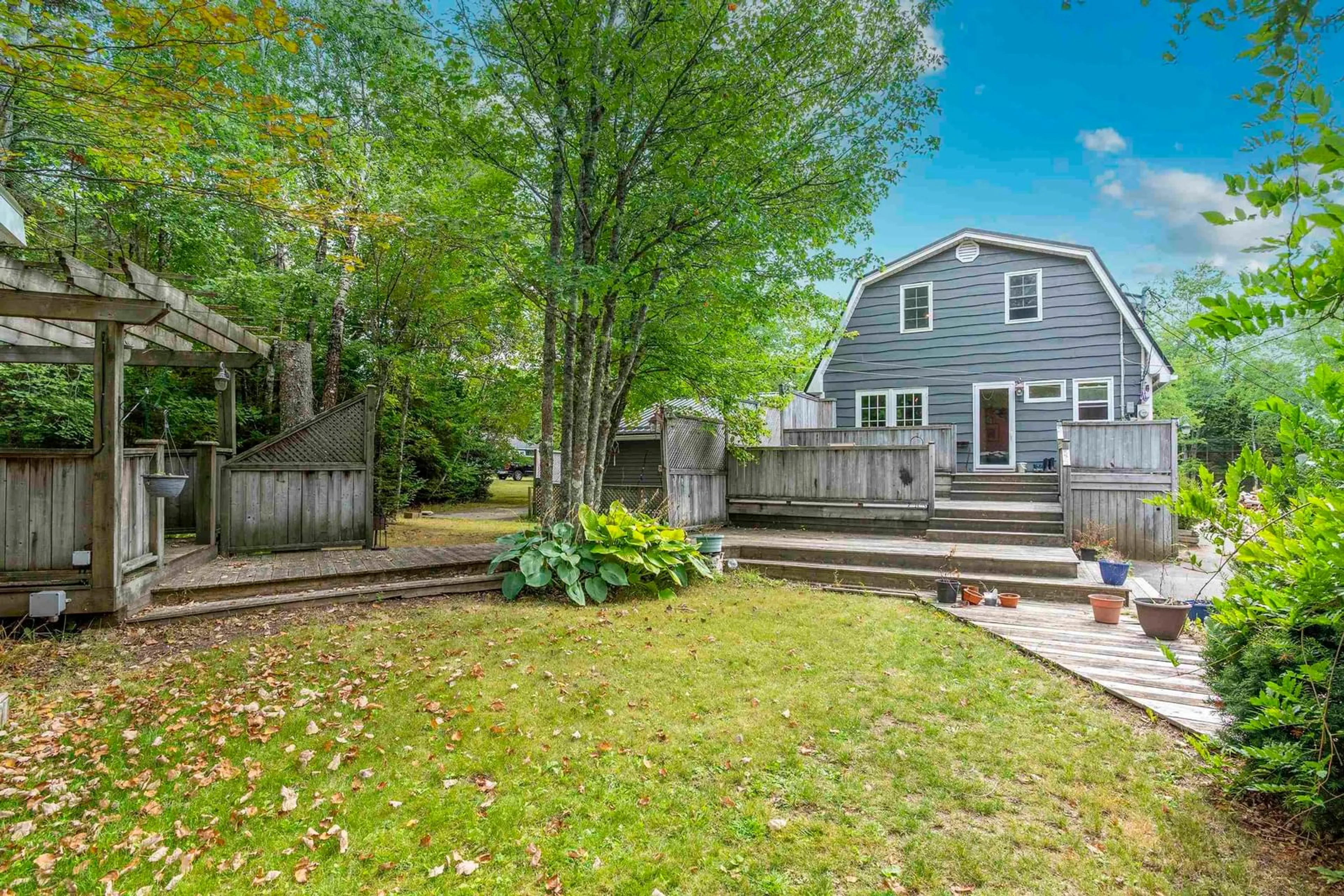 Patio, water/lake/river/ocean view for 1555 Highway 2, Milford Nova Scotia B0N 1Y0