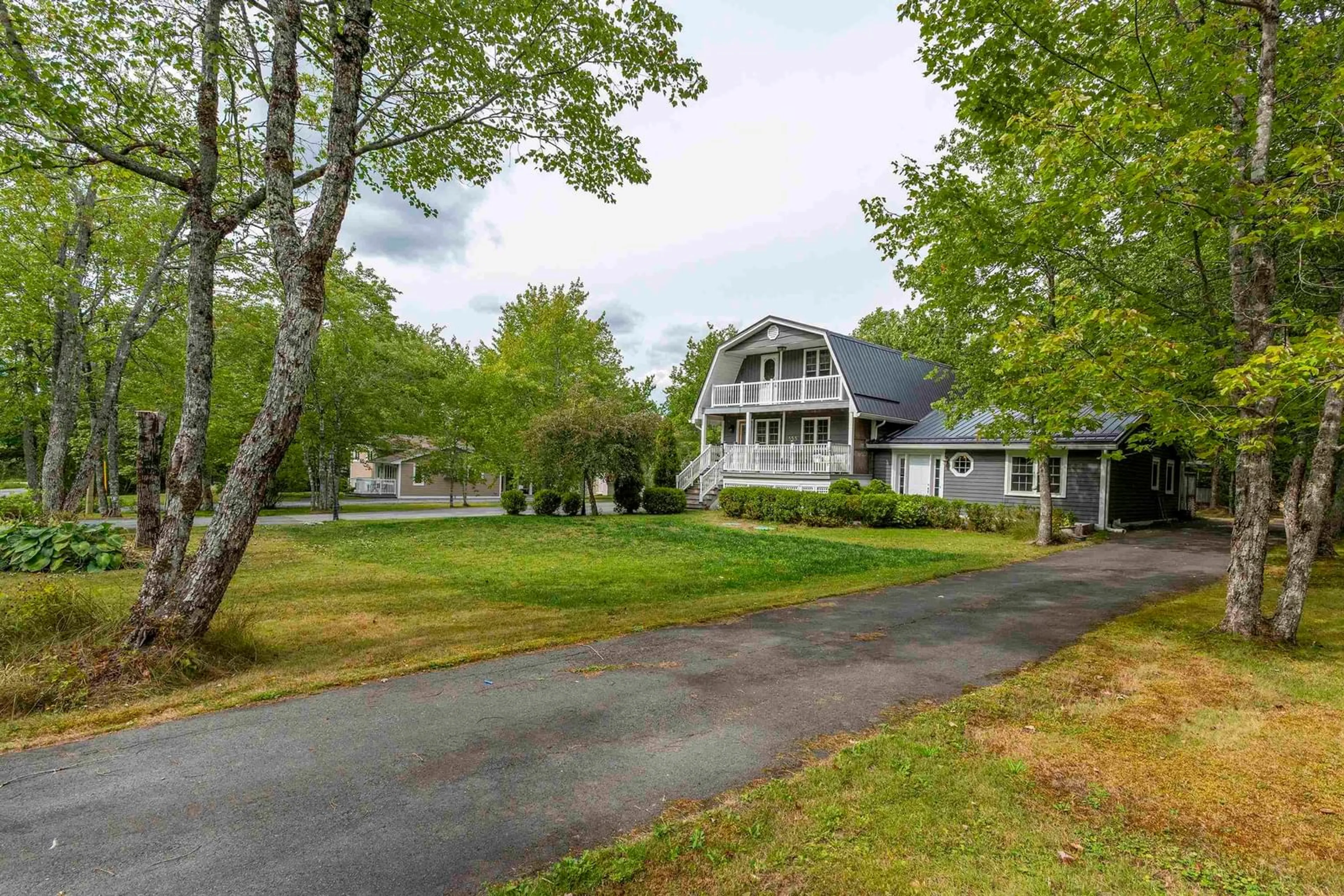 A pic from outside/outdoor area/front of a property/back of a property/a pic from drone, street for 1555 Highway 2, Milford Nova Scotia B0N 1Y0