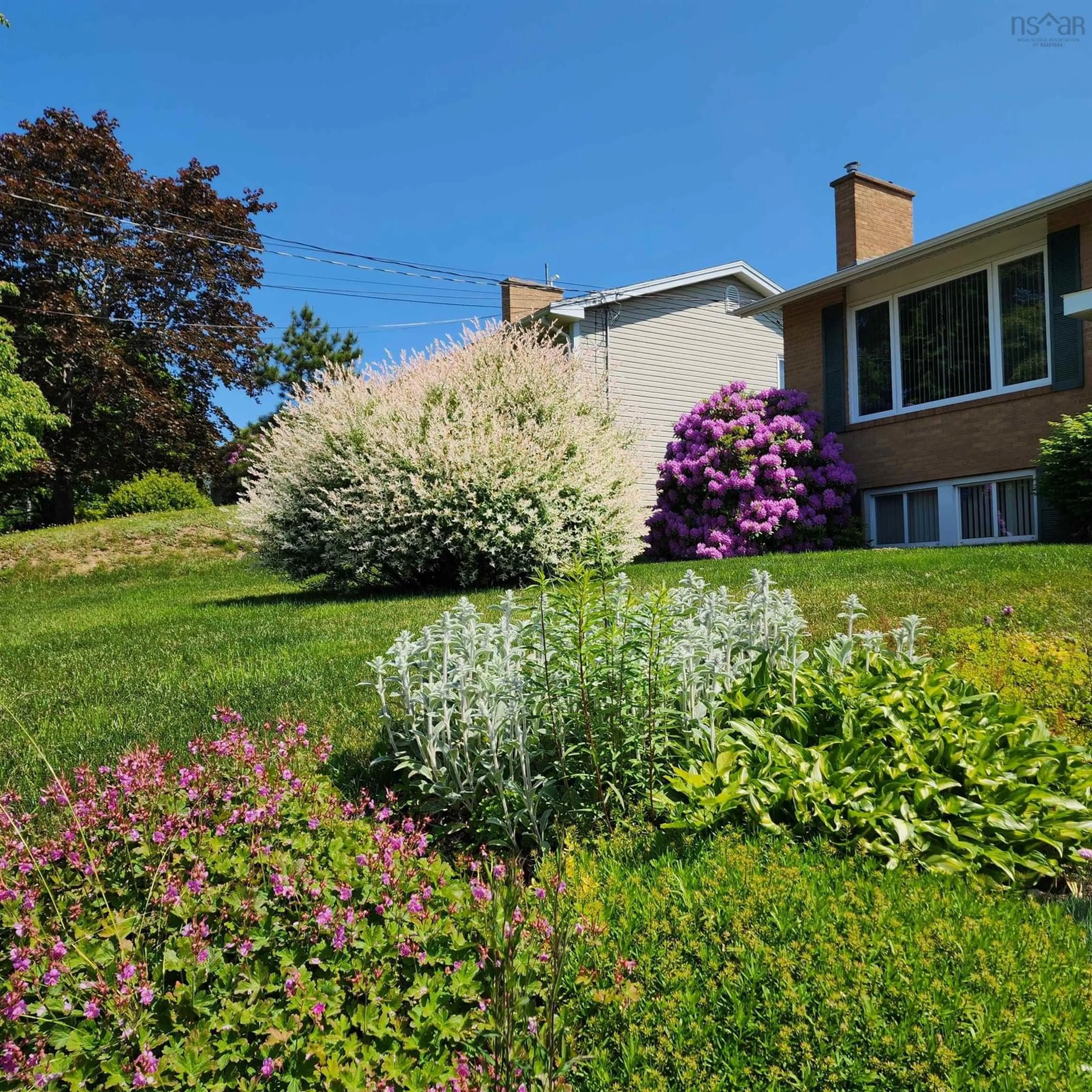A pic from outside/outdoor area/front of a property/back of a property/a pic from drone, street for 55 Oakmount Dr, Bedford Nova Scotia B4A 2W1