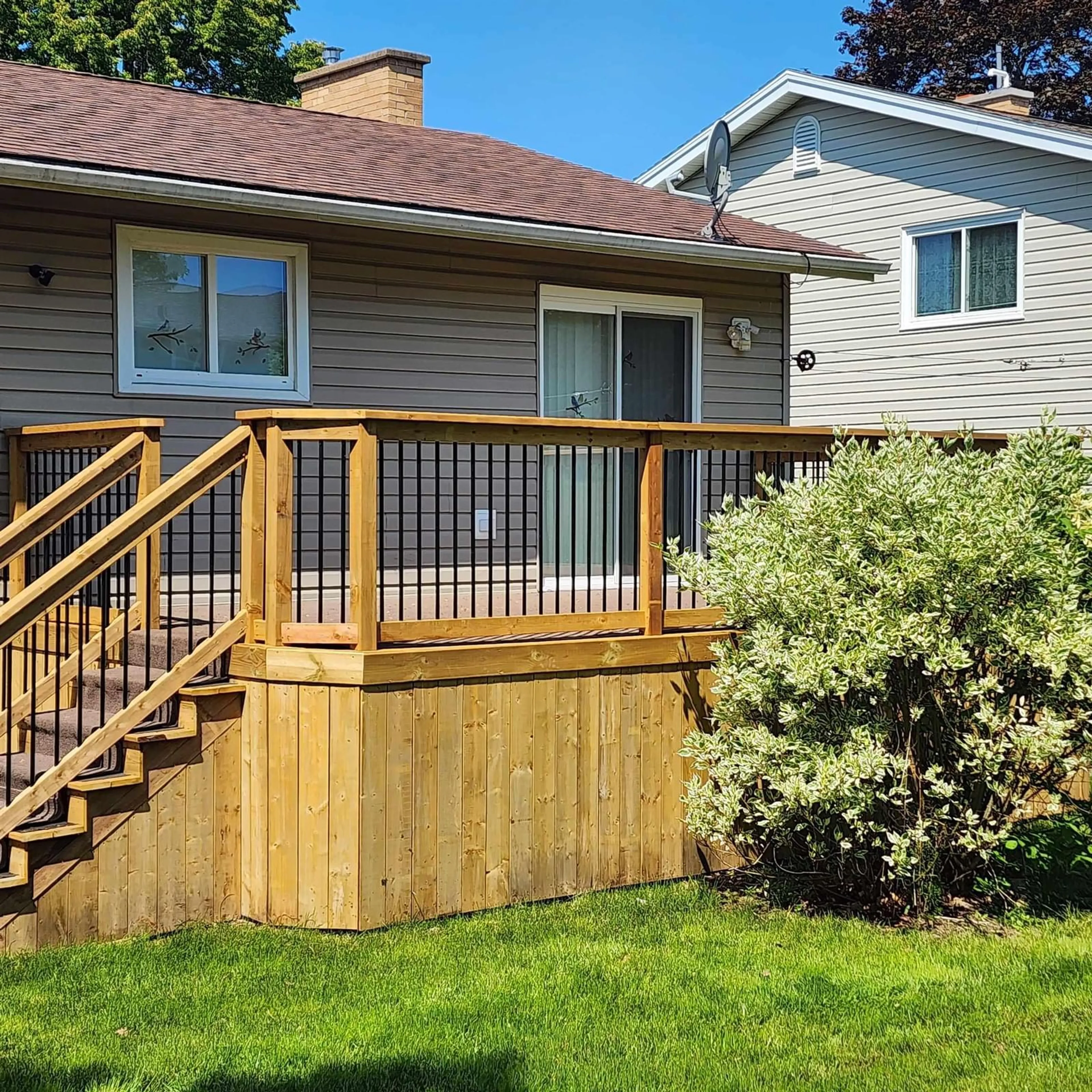 Home with vinyl exterior material, street for 55 Oakmount Dr, Bedford Nova Scotia B4A 2W1