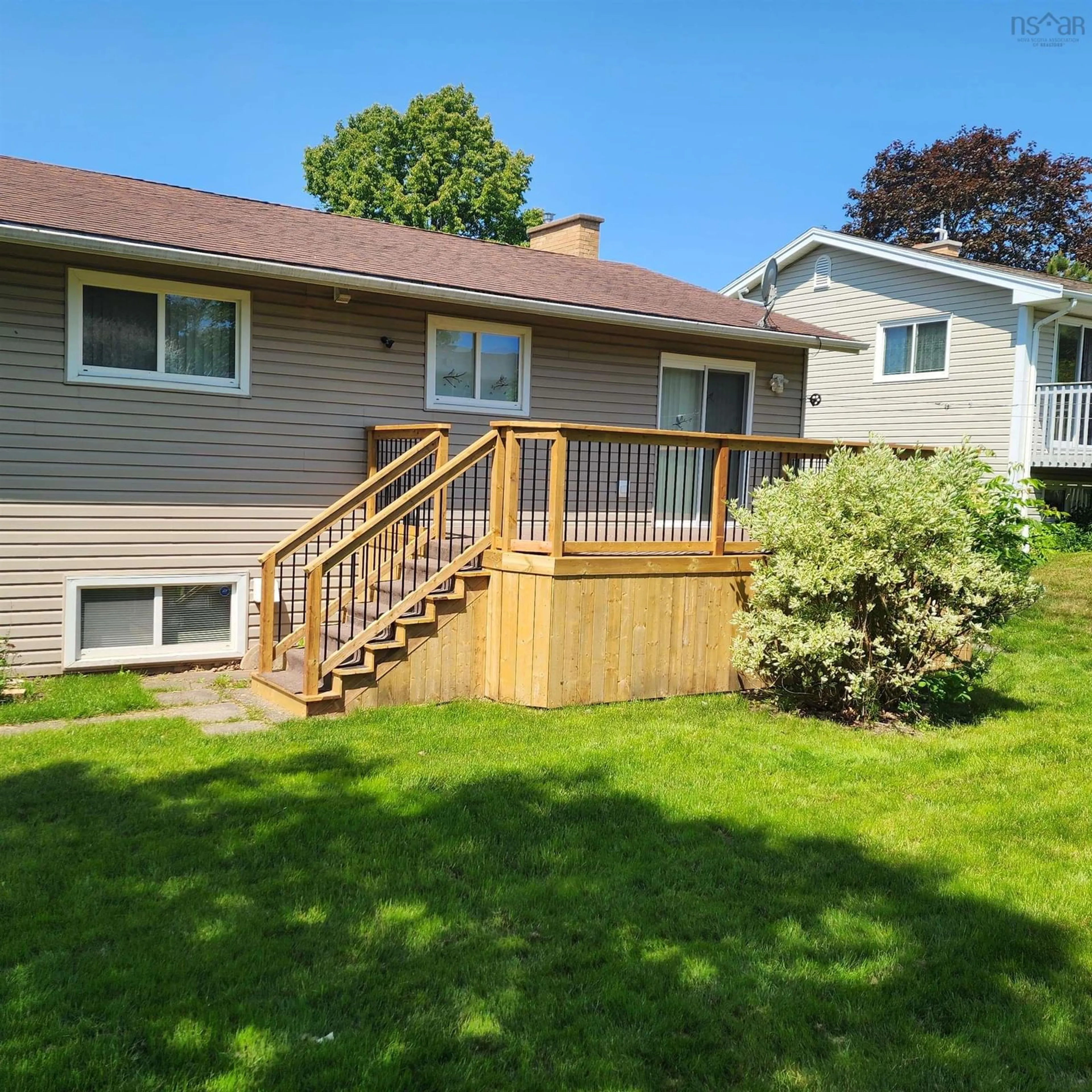 Home with vinyl exterior material, street for 55 Oakmount Dr, Bedford Nova Scotia B4A 2W1