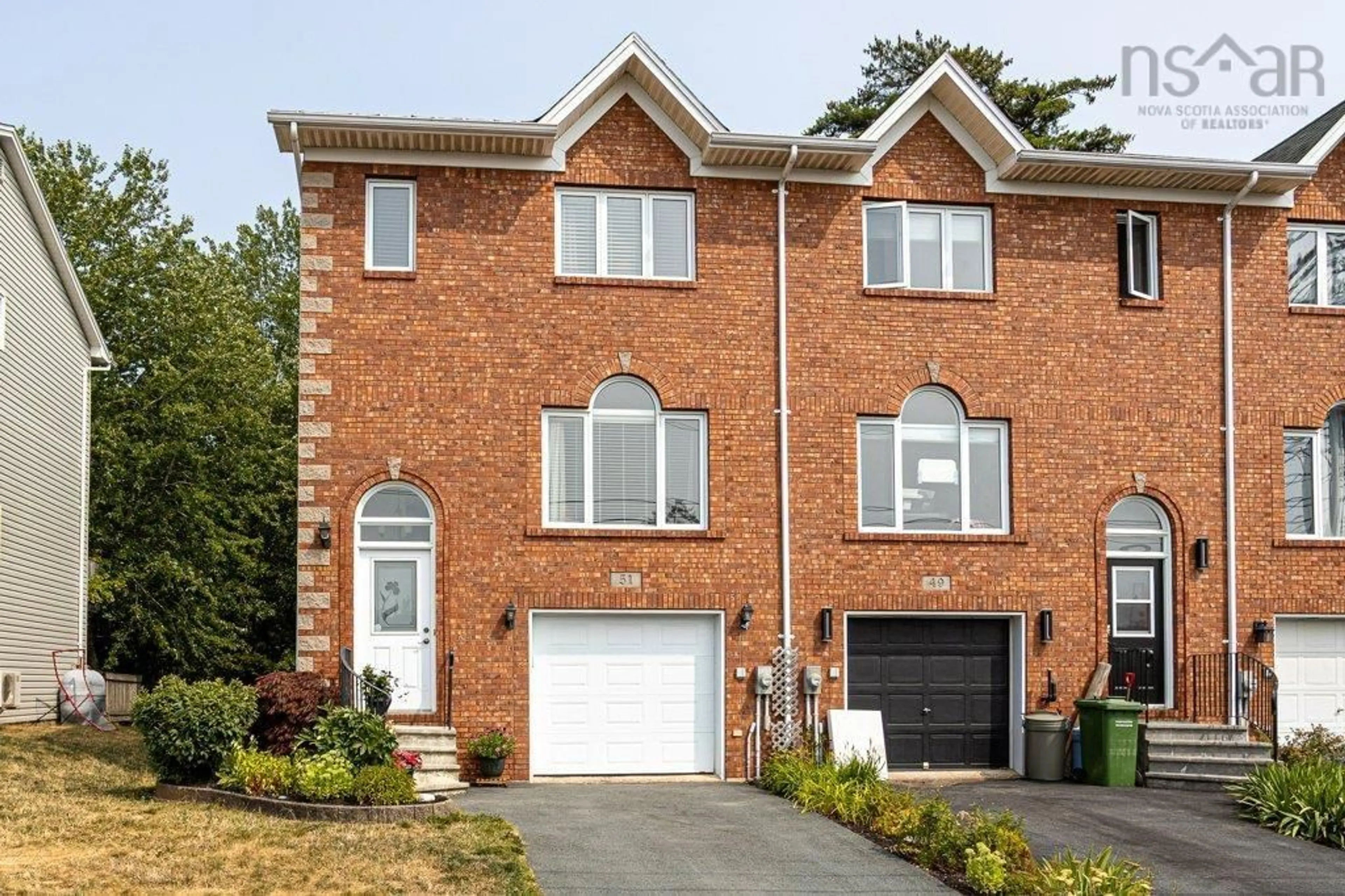 Home with brick exterior material, street for 51 Brookshire Crt, Bedford Nova Scotia B4A 4E2