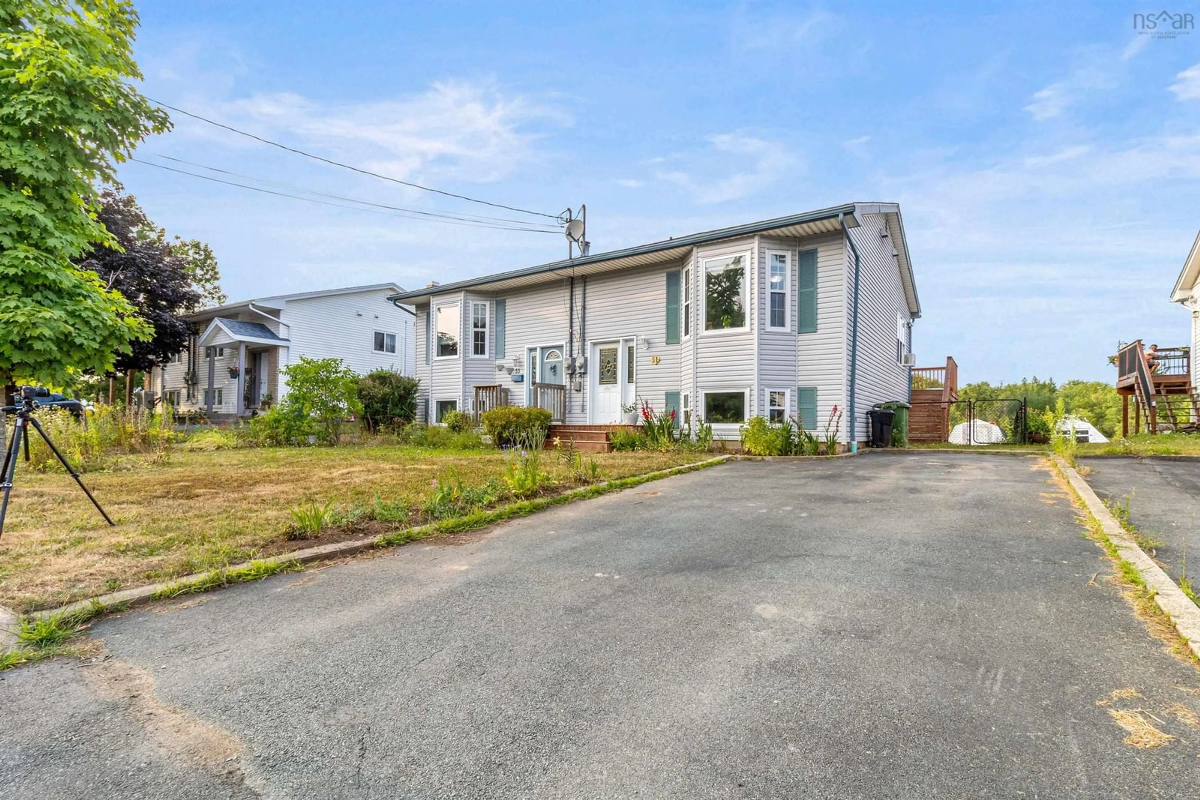 A pic from outside/outdoor area/front of a property/back of a property/a pic from drone, street for 51 Haddad Dr, Lower Sackville Nova Scotia B4C 4A5