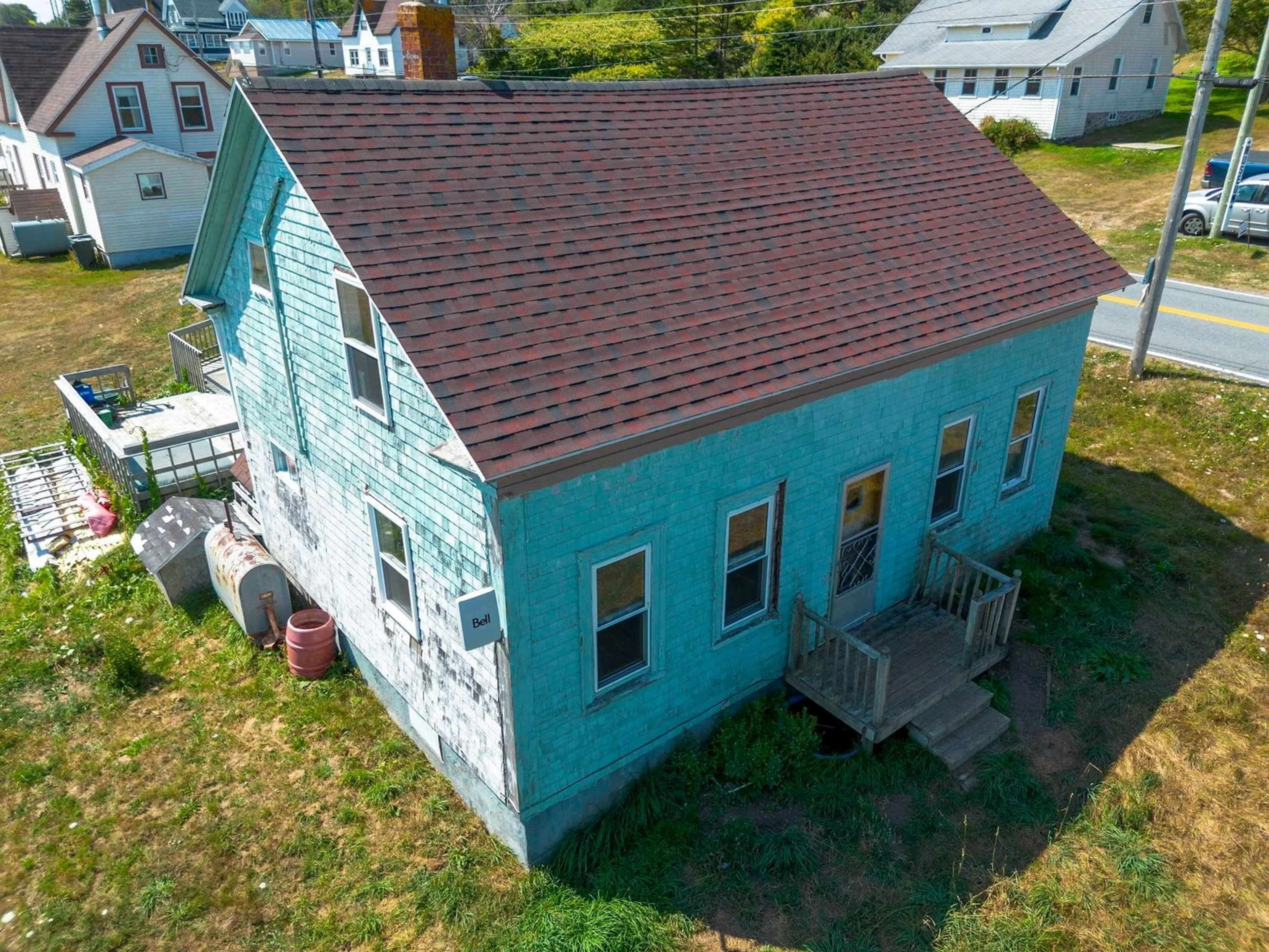 A pic from outside/outdoor area/front of a property/back of a property/a pic from drone, building for 240 217 Hwy, Freeport Nova Scotia B0V 1B0