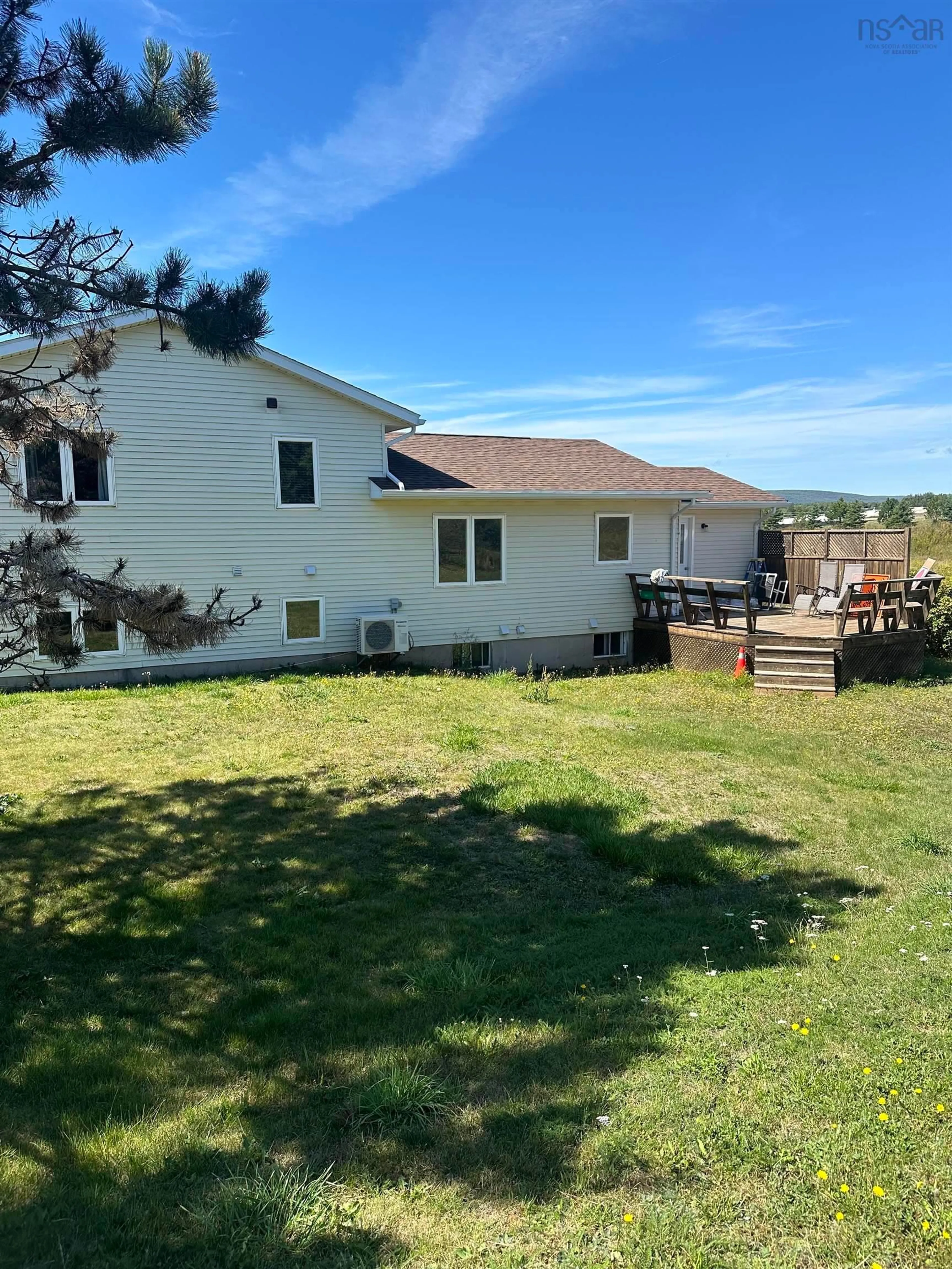 A pic from outside/outdoor area/front of a property/back of a property/a pic from drone, water/lake/river/ocean view for 11 Heritage Drive, Antigonish County Nova Scotia B2G 2T5