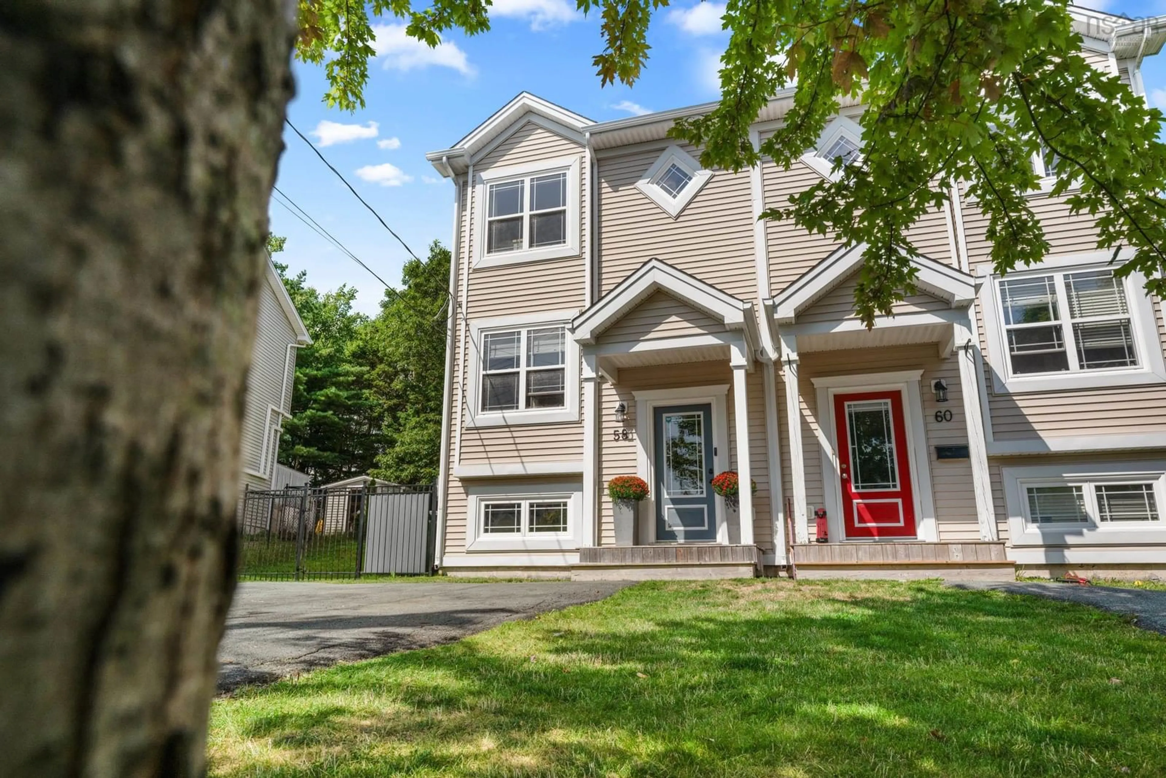 Home with vinyl exterior material, street for 58 Halef Crt, Halifax Nova Scotia B3N 0C1