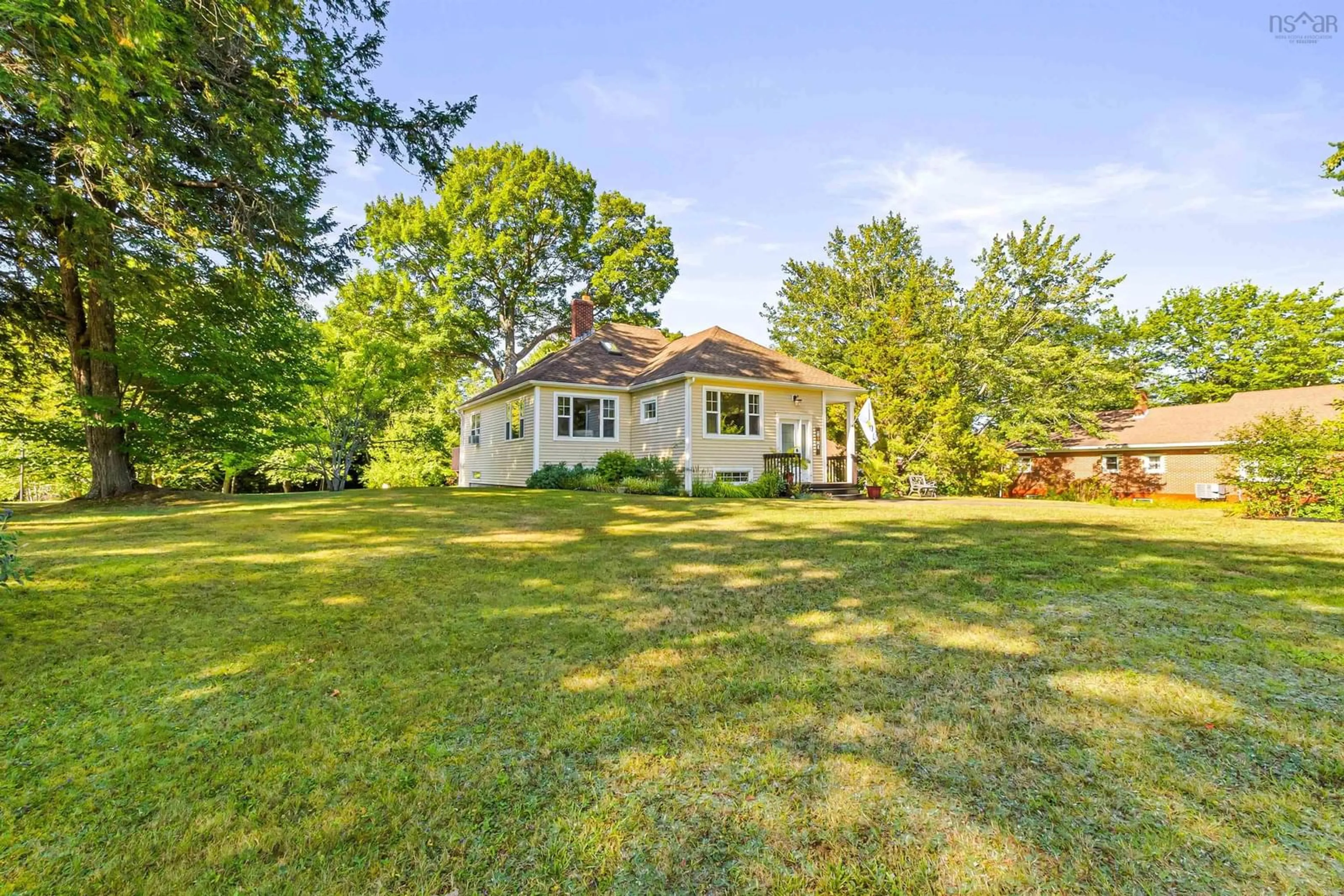 A pic from outside/outdoor area/front of a property/back of a property/a pic from drone, unknown for 4297 Highway 2, Wellington Nova Scotia B2T 1J4