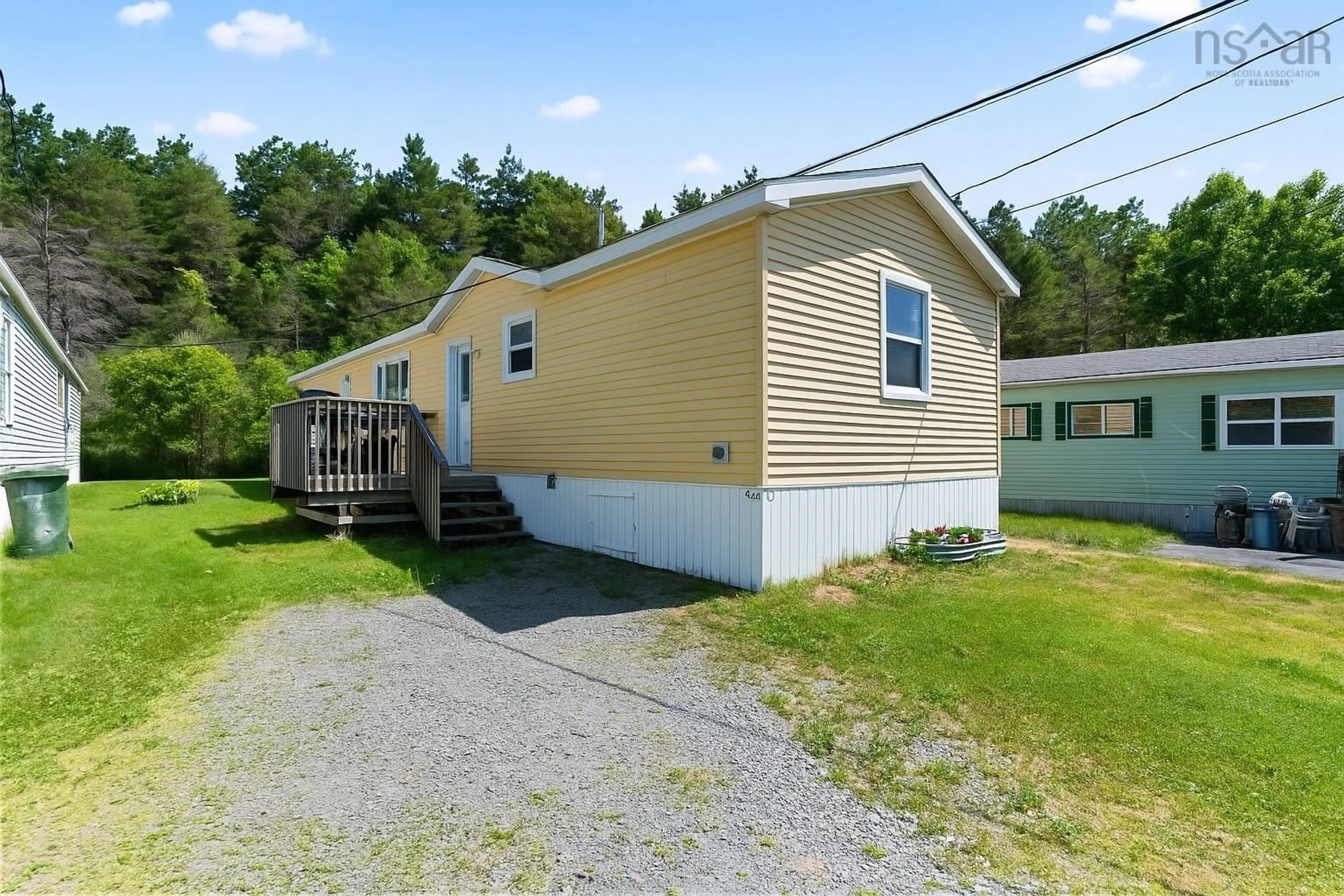 Home with vinyl exterior material, street for 18 Parkview Dr, Middle Sackville Nova Scotia B4E 1B6