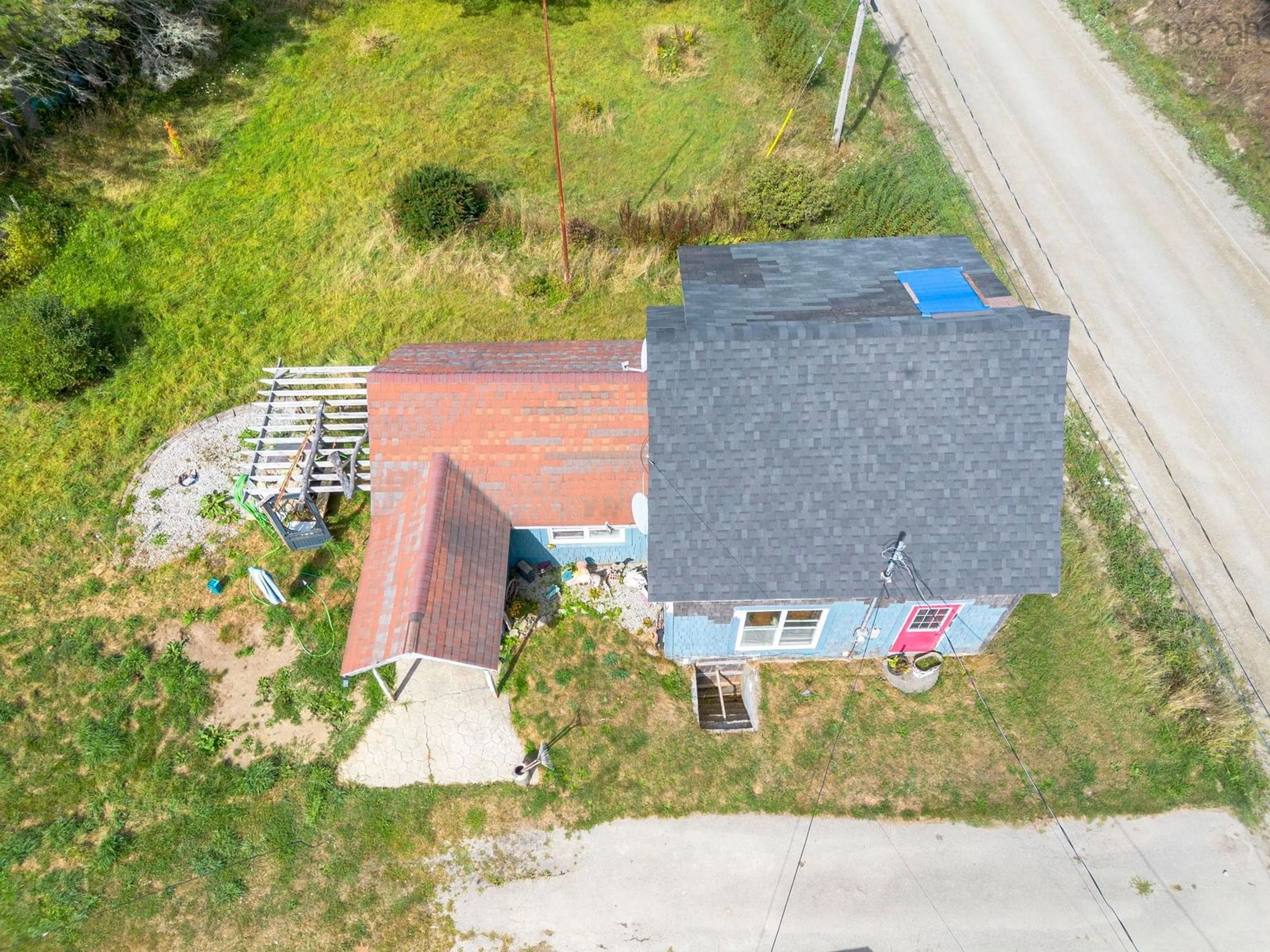 A pic from outside/outdoor area/front of a property/back of a property/a pic from drone, unknown for 567 C Boudreau Rd, Mavillette Nova Scotia B0W 2H0
