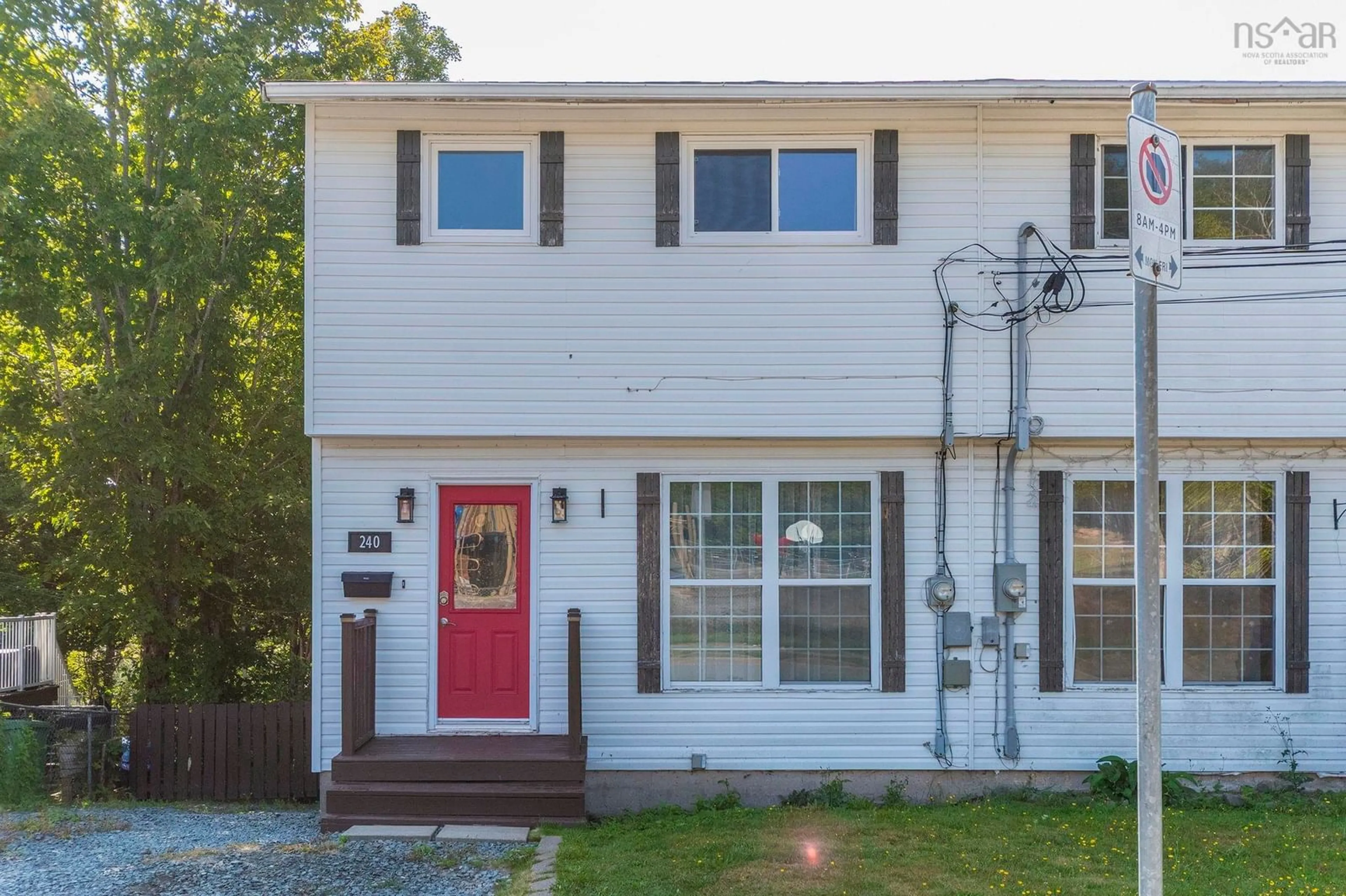Home with vinyl exterior material, street for 240 Smokey Dr, Lower Sackville Nova Scotia B4C 3B9