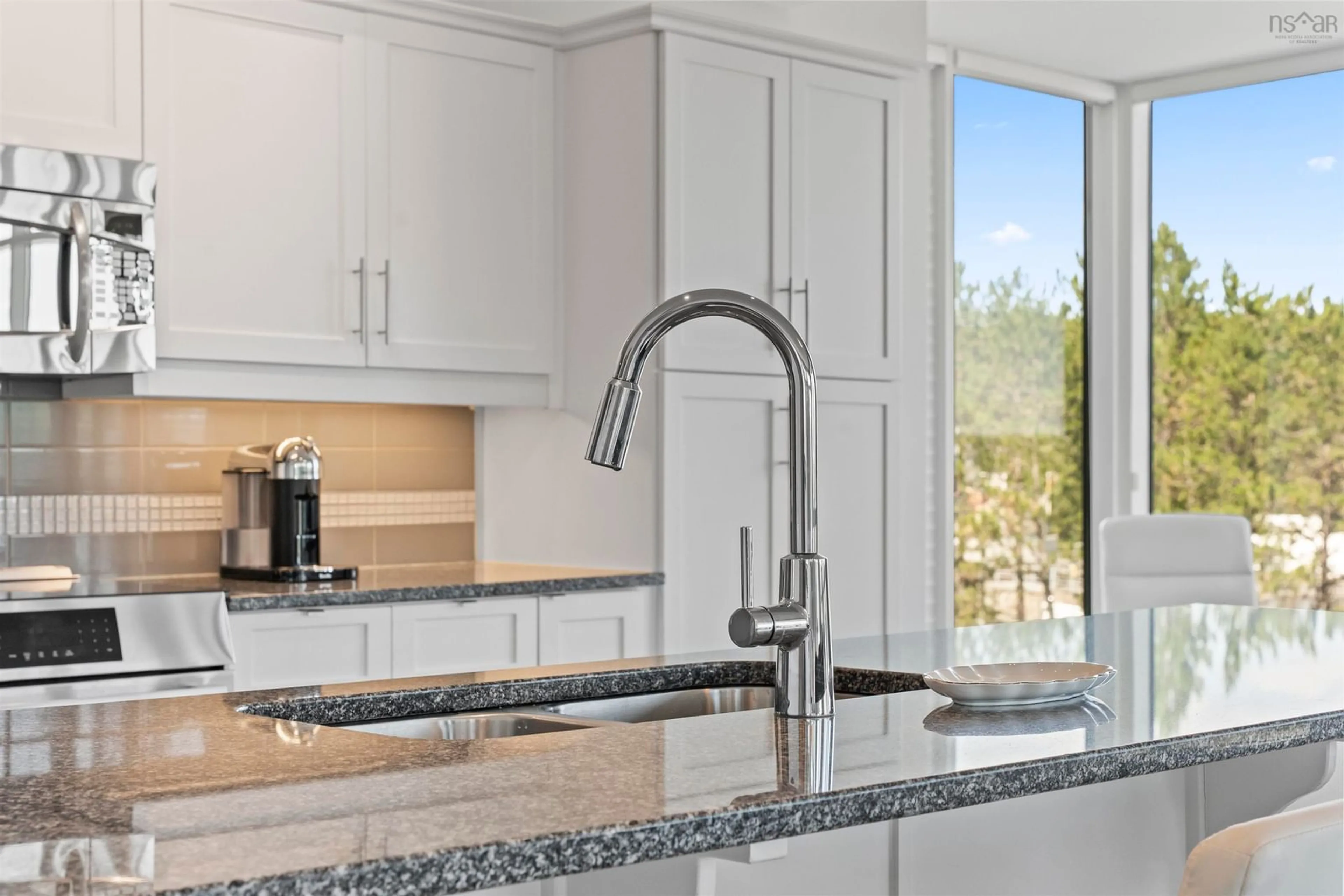 Contemporary kitchen, ceramic/tile floor for 212 Waterfront Dr #305, Bedford Nova Scotia B4A 0H3