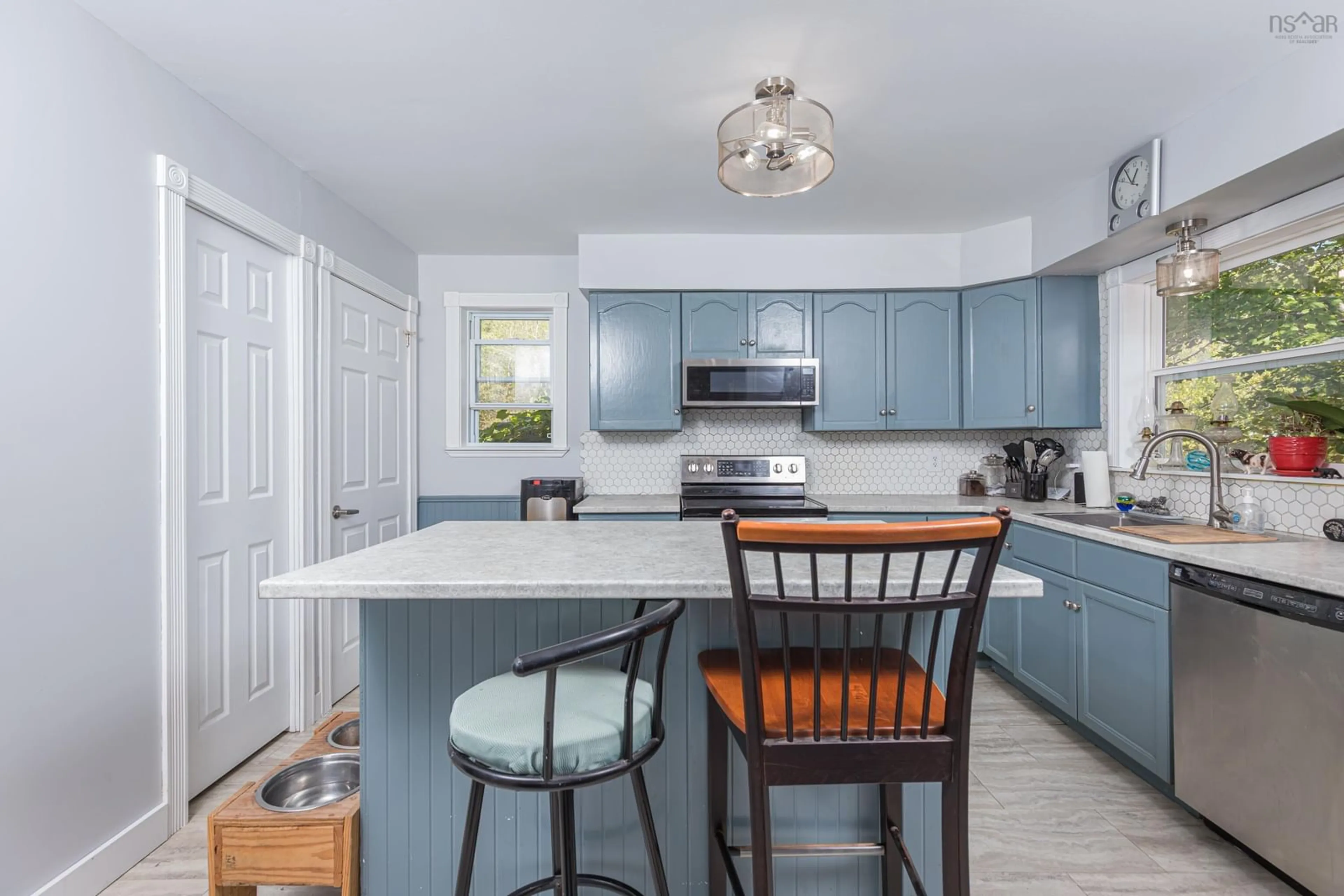 Open concept kitchen, ceramic/tile floor for 20 Frederick Allen Dr, Lantz Nova Scotia B2S 1X9