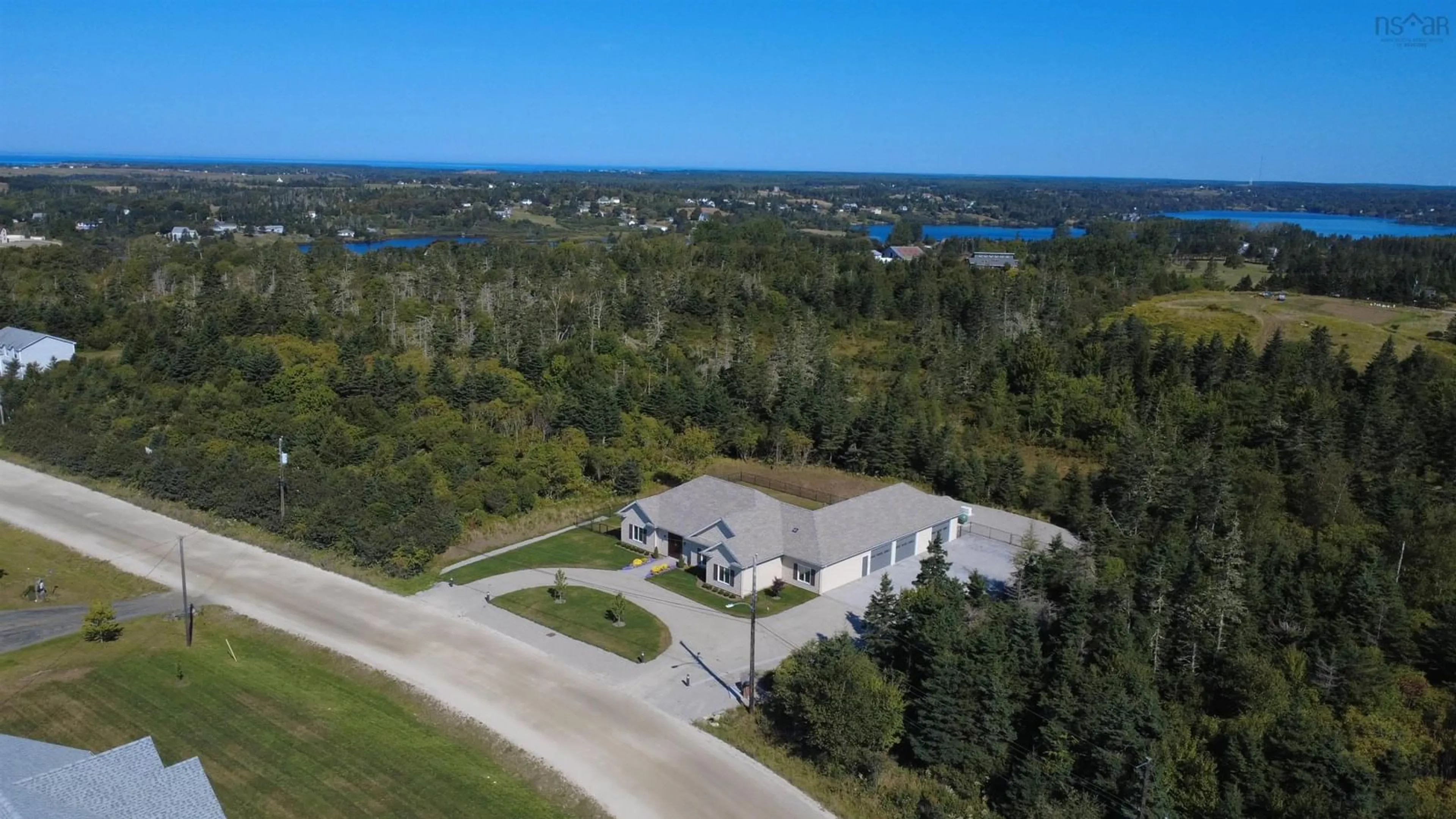 A pic from outside/outdoor area/front of a property/back of a property/a pic from drone, water/lake/river/ocean view for 62 Park Dr, Brooklyn Nova Scotia B5A 5H5