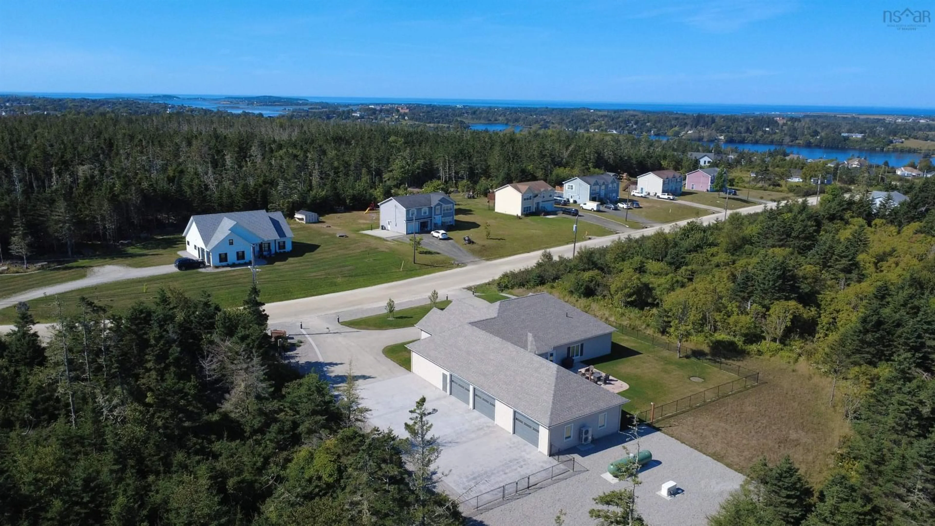 A pic from outside/outdoor area/front of a property/back of a property/a pic from drone, water/lake/river/ocean view for 62 Park Dr, Brooklyn Nova Scotia B5A 5H5