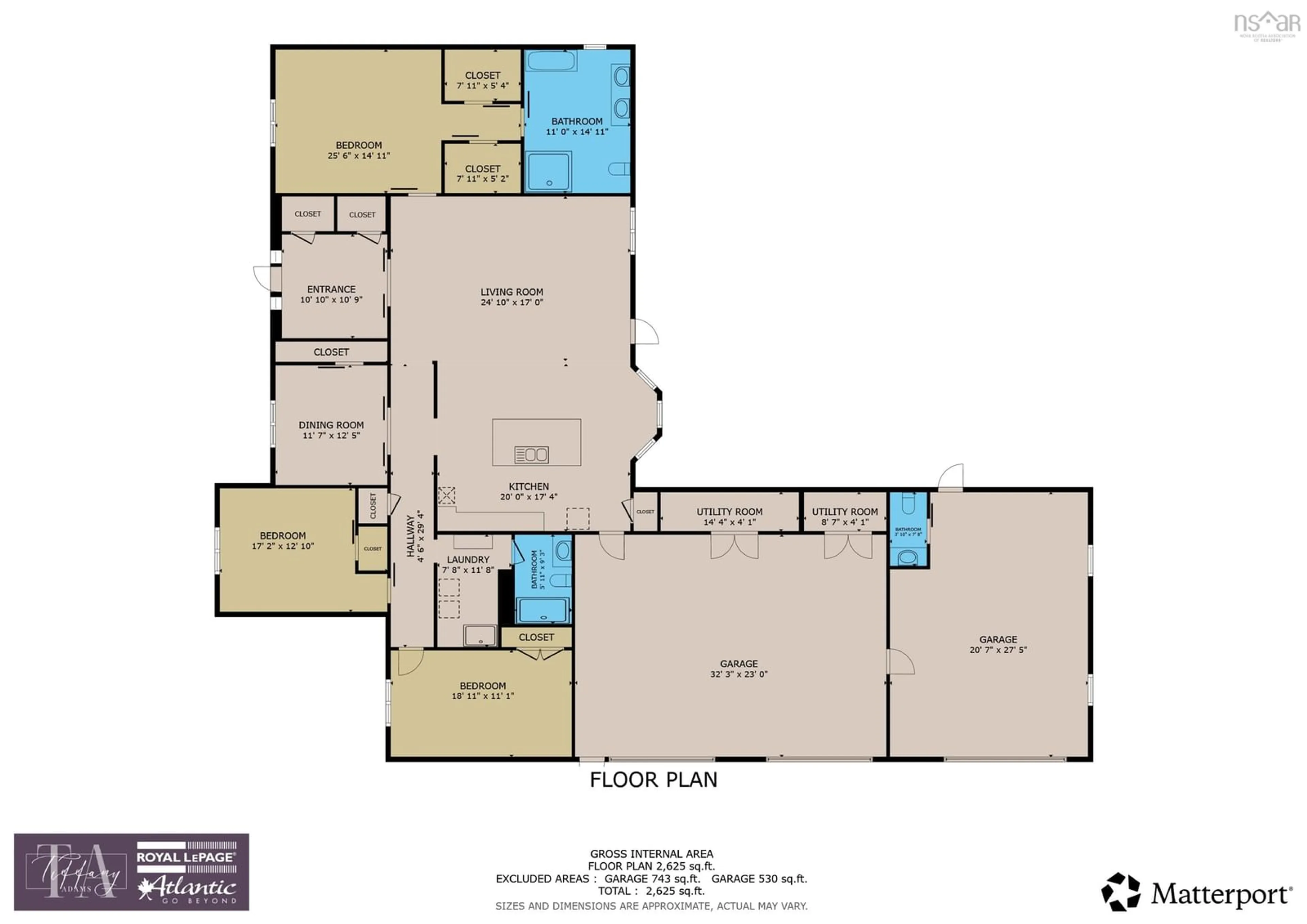 Floor plan for 62 Park Dr, Brooklyn Nova Scotia B5A 5H5