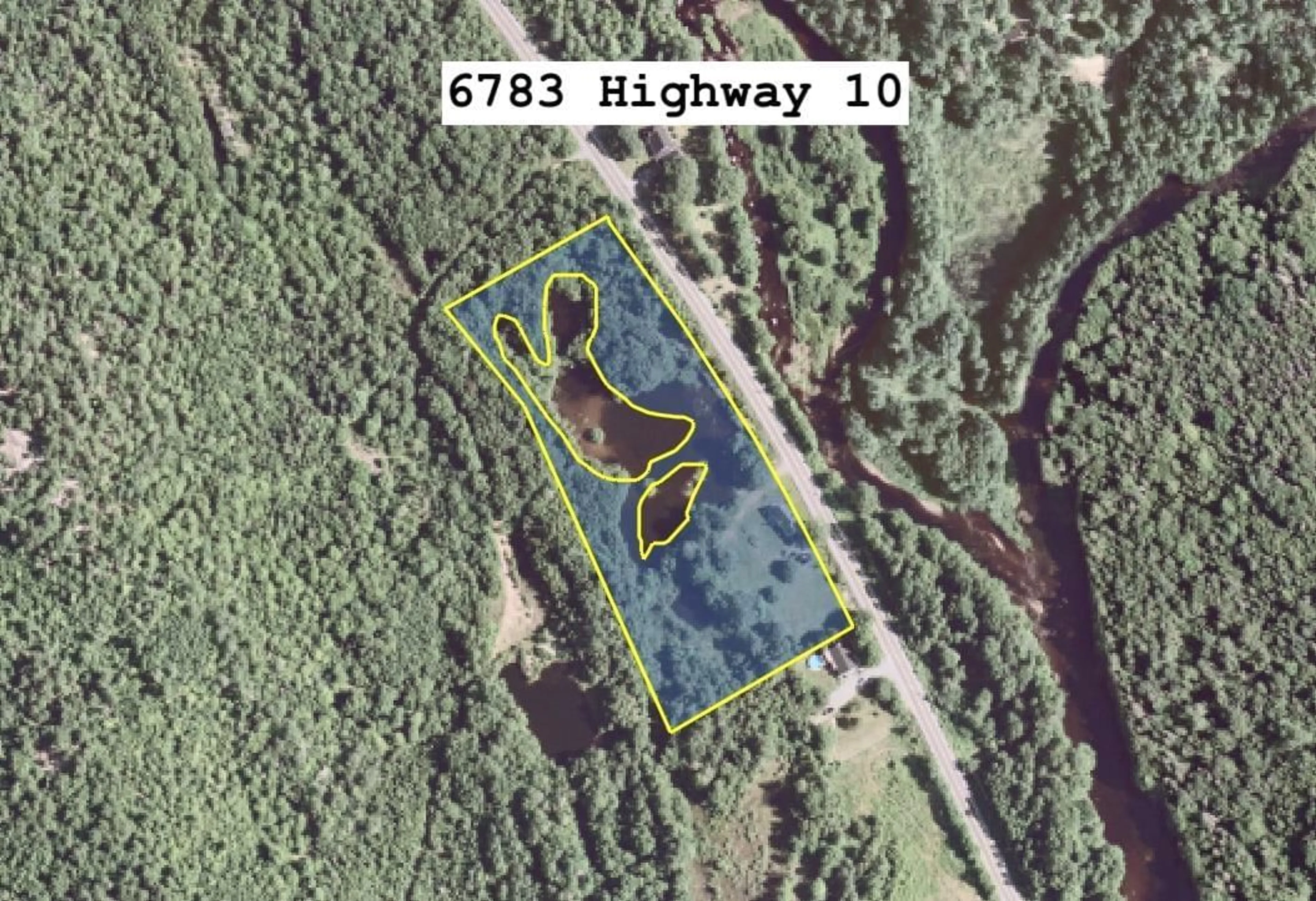 Picture of a map for 6783 10 Hwy, New Germany Nova Scotia B0R 1E0