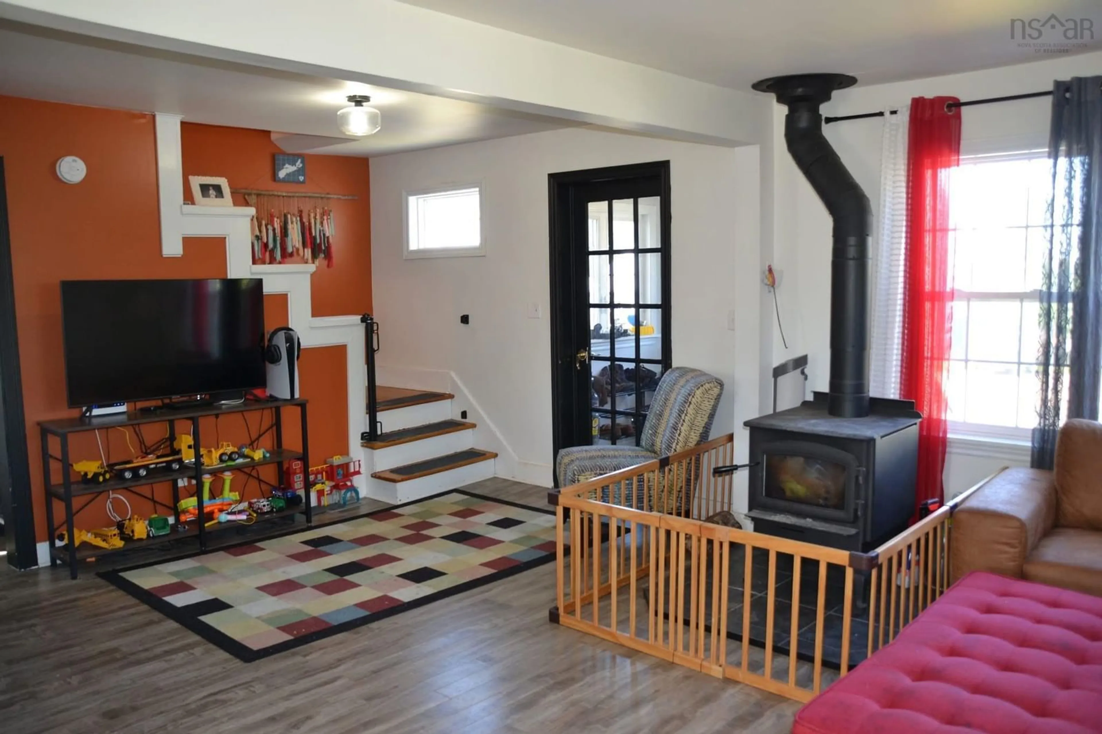 Living room with furniture, unknown for 397 Shelburne St, New Glasgow Nova Scotia B2H 3K7