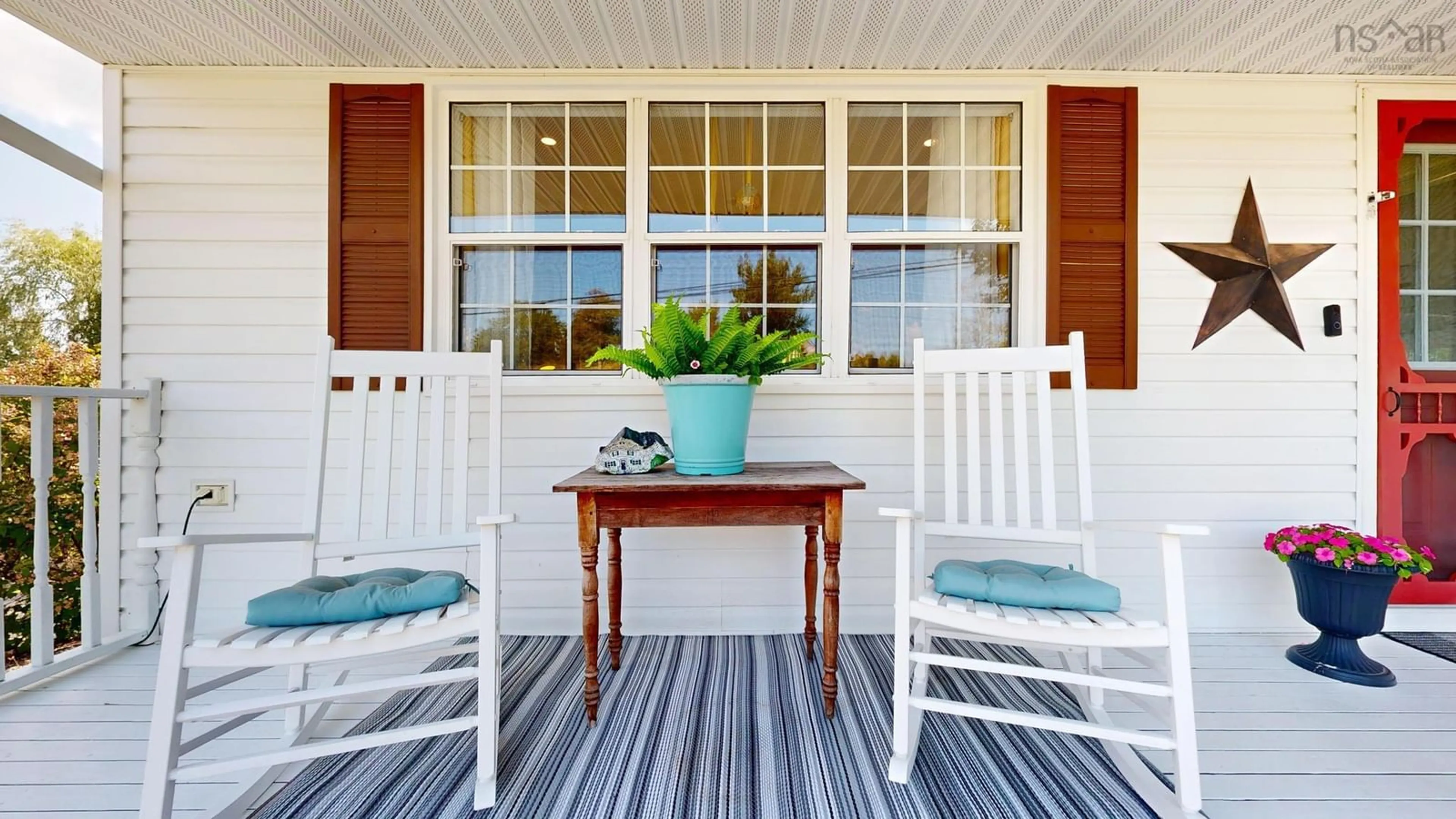 Patio, water/lake/river/ocean view for 315 Falmouth Back Rd, Falmouth Nova Scotia B0P 1P0