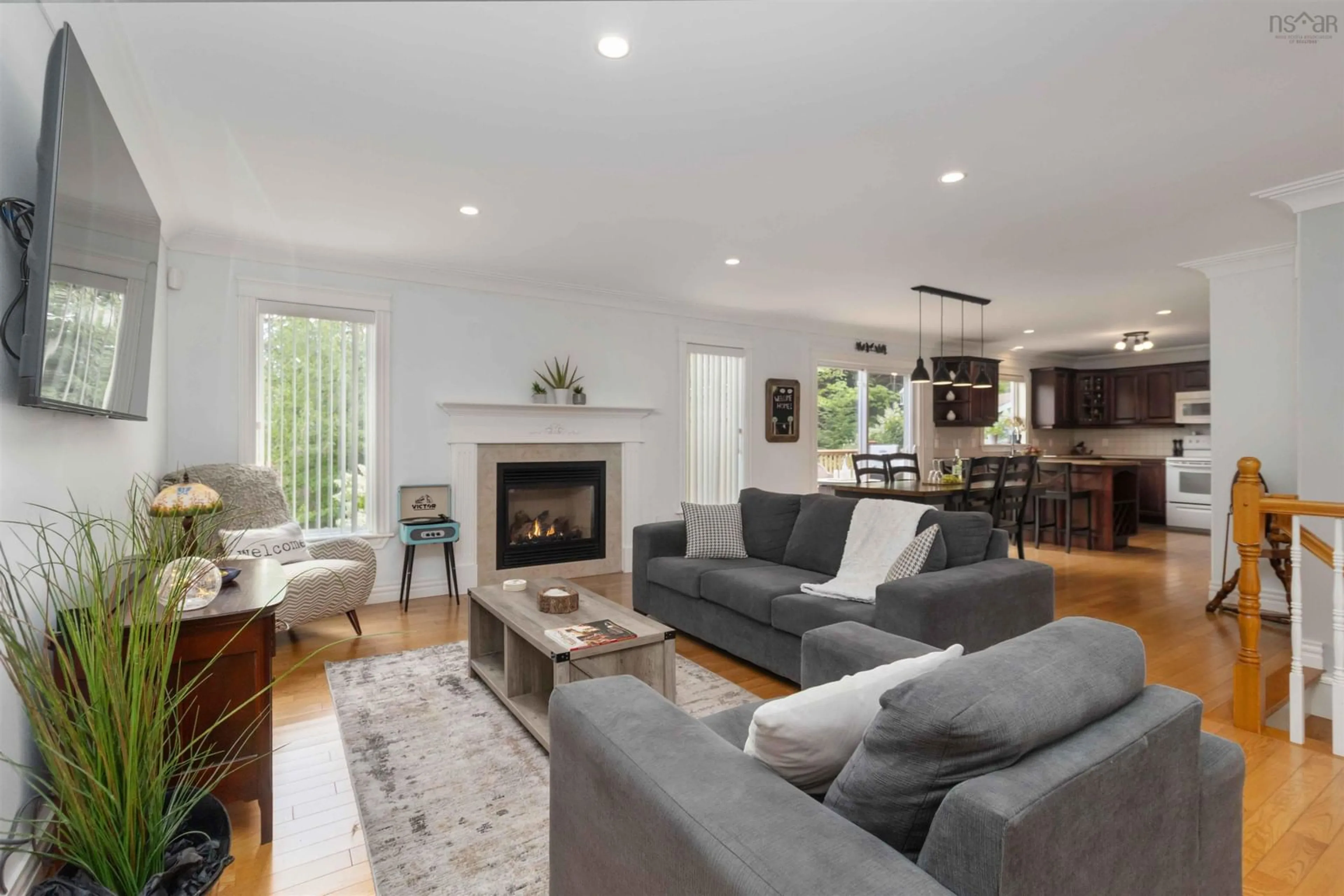 Living room with furniture, unknown for 6 Carrie Cres, Beaver Bank Nova Scotia B4G 1B2